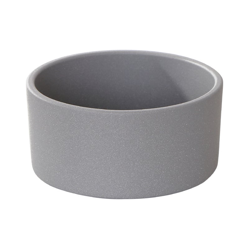 Osłonka doniczki ceramiczna Misa 22cm szara Ceramik