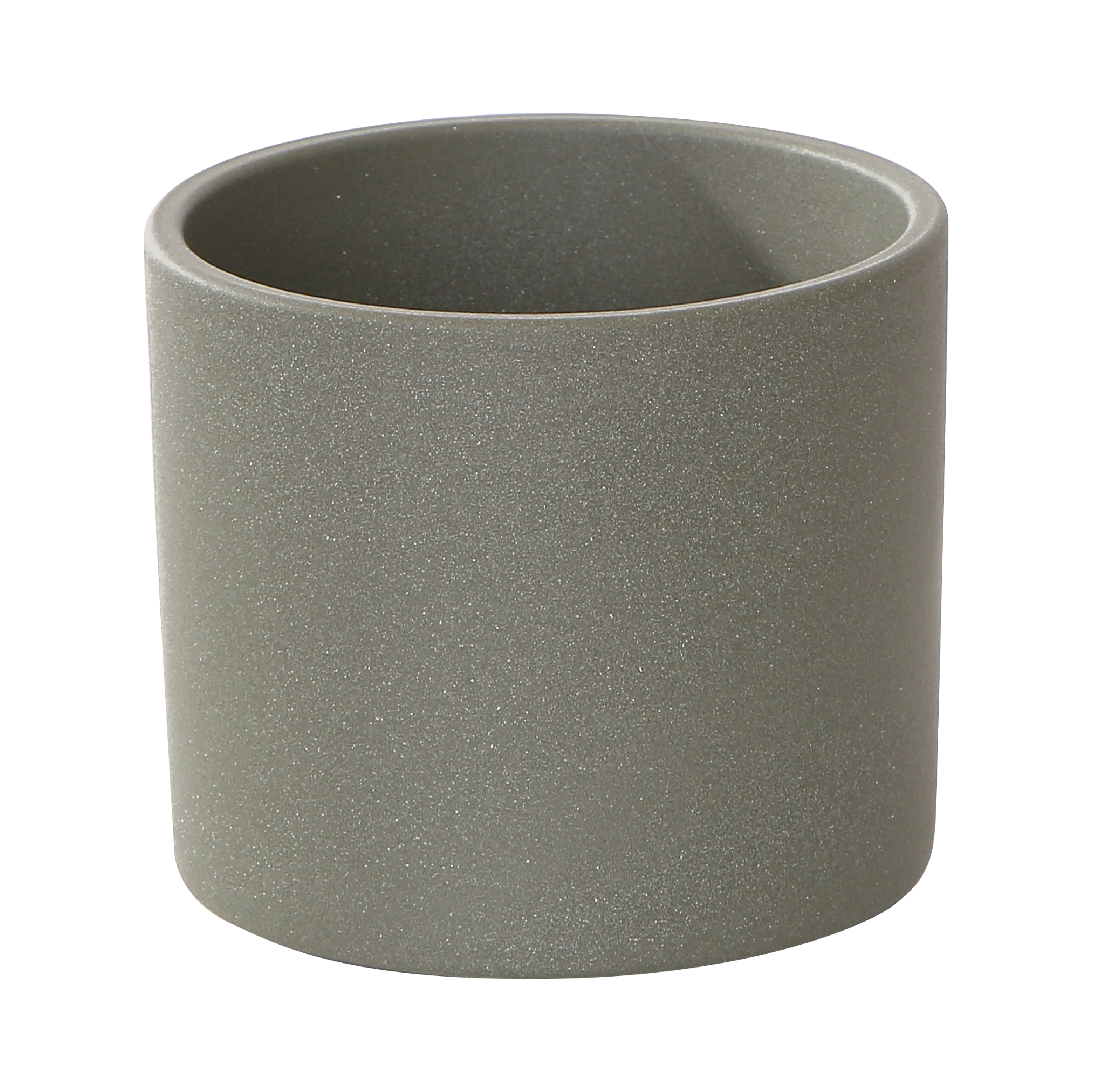 Osłonka doniczki ceramiczna Walec 15cm khaki Ceramik
