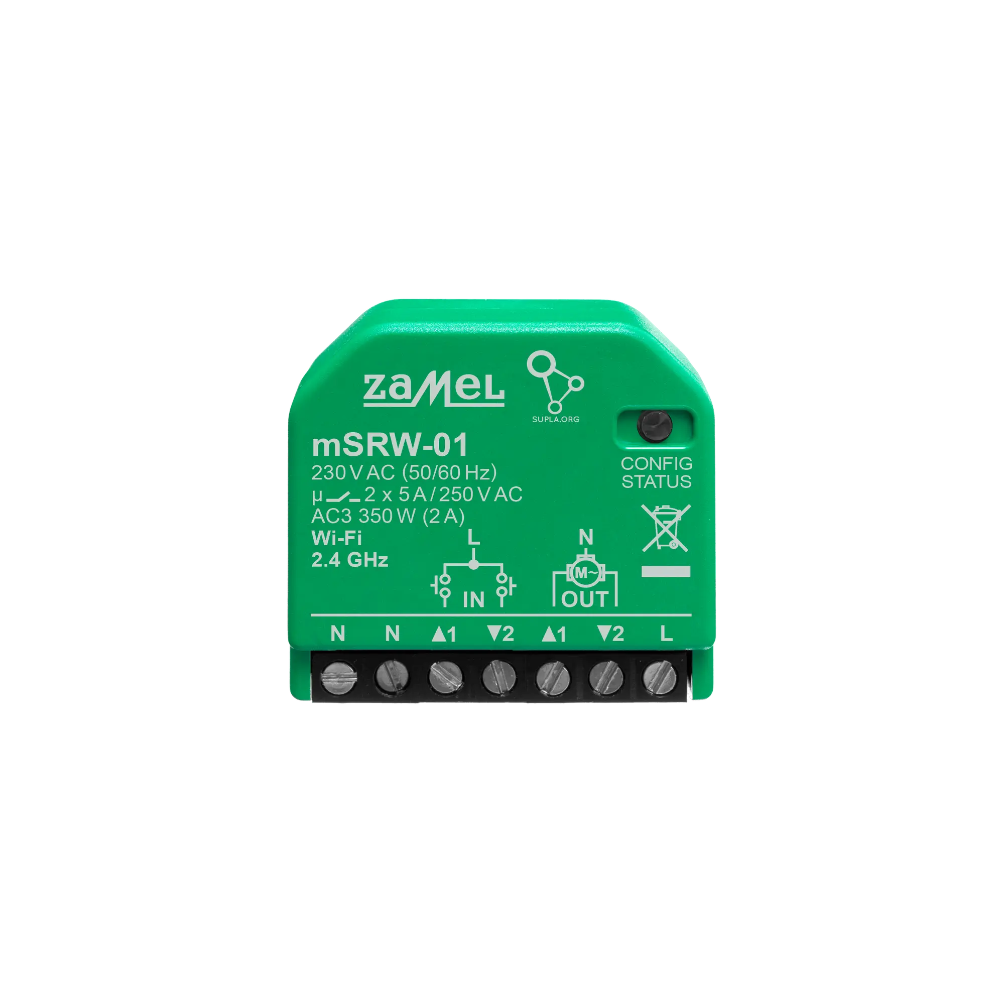 Sterownik rolet MSRW-01 WiFi Supla Zamel