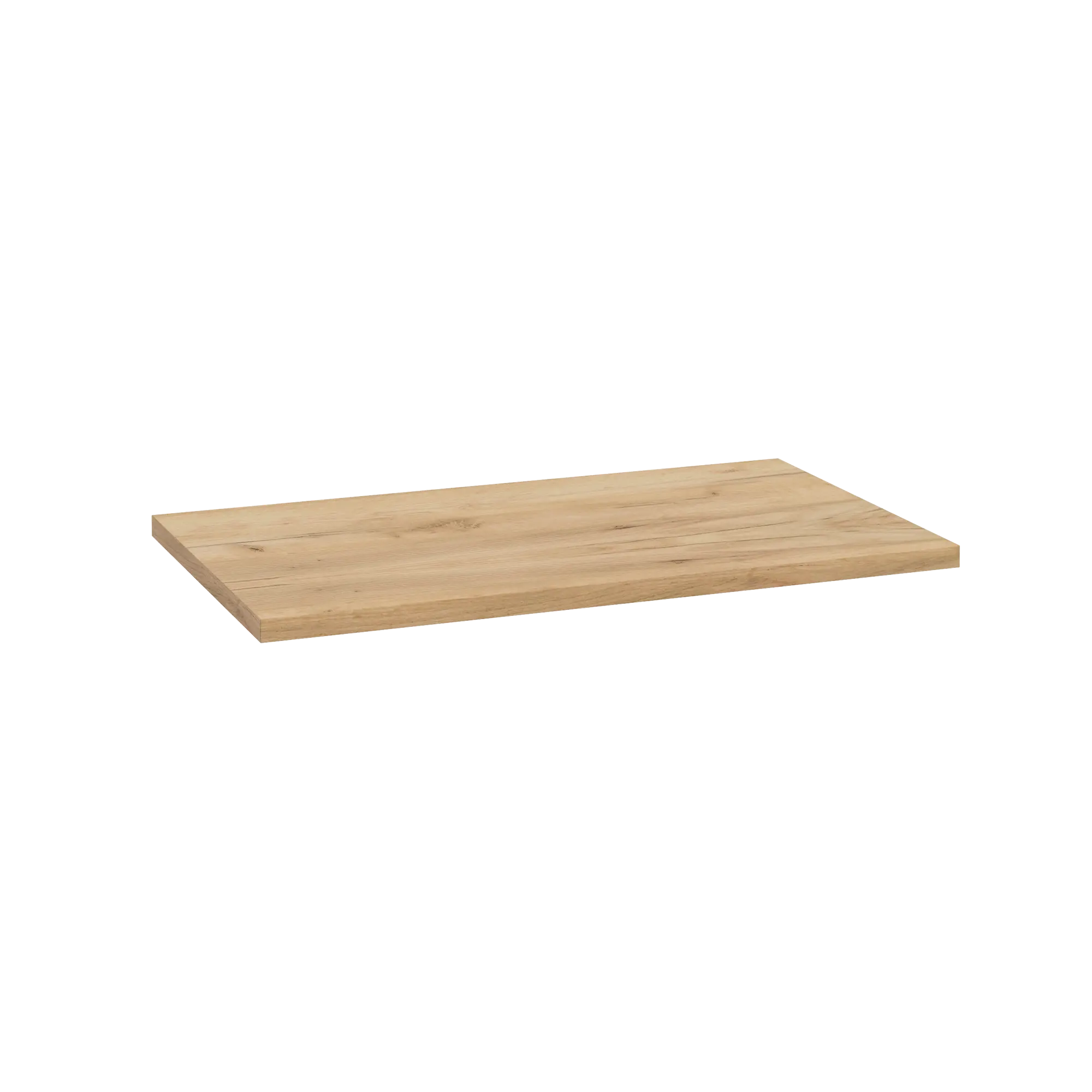 Blat łazienkowy uniwersalny Stilla 80x46x2.5 dąb złoty Defra