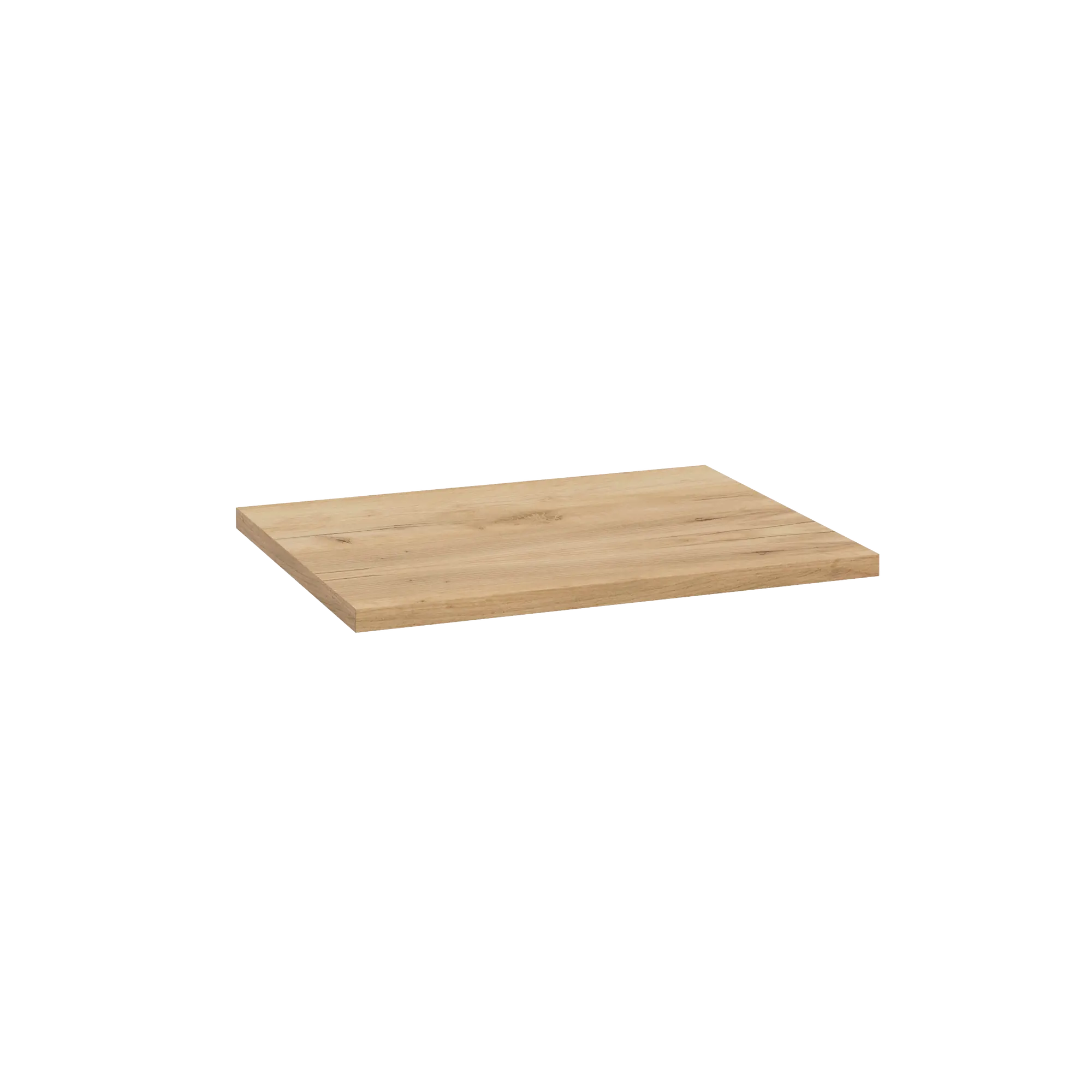 Blat łazienkowy uniwersalny Stilla 60x46x2.5 dąb złoty Defra