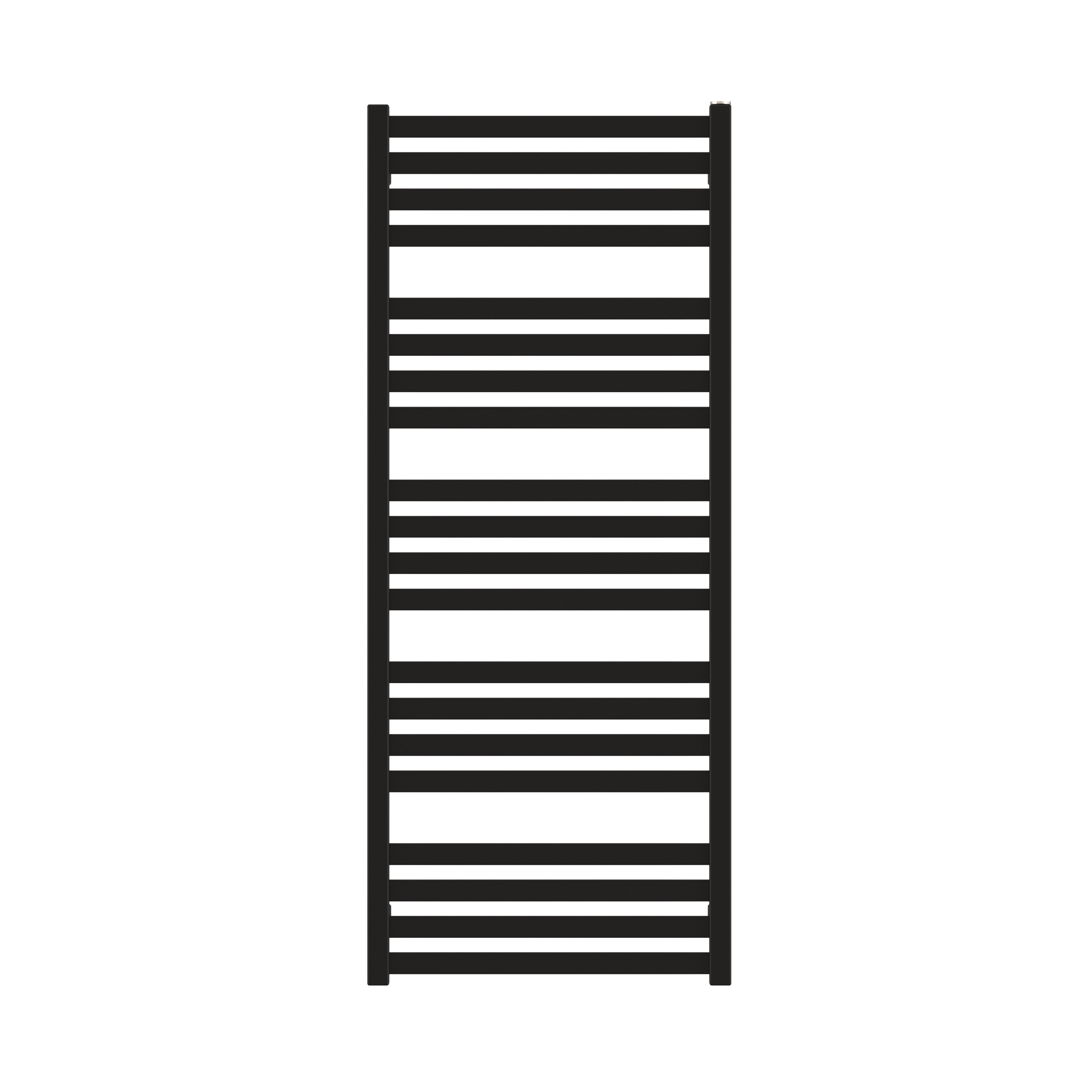 Grzejnik RYTM 121x50 cm Czarny Mat D 516W Roz 47cm 10 Bar TERMA