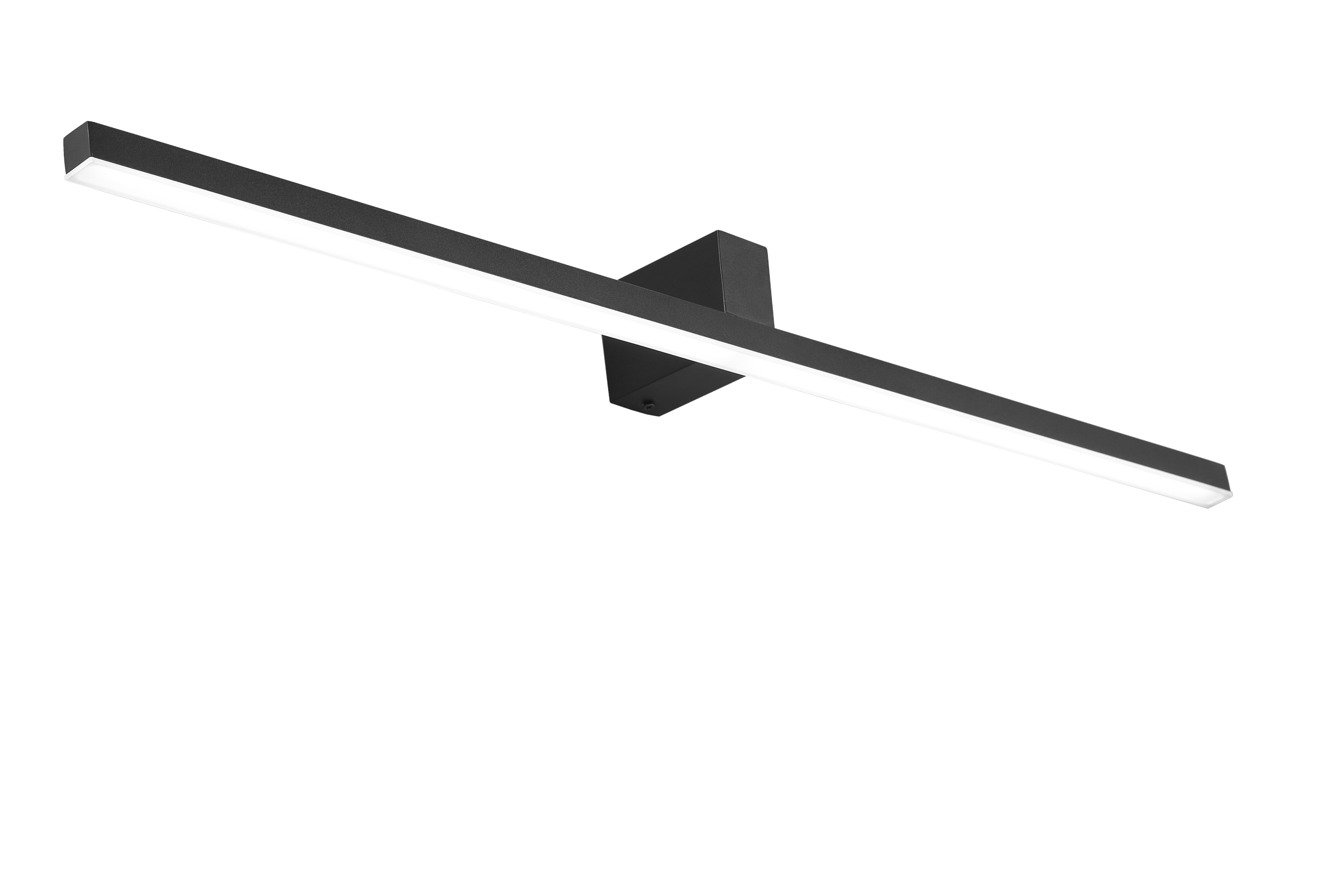 Kinkiet łazienkowy Nevada czarny 40 cm IP44 LED Light Prestige