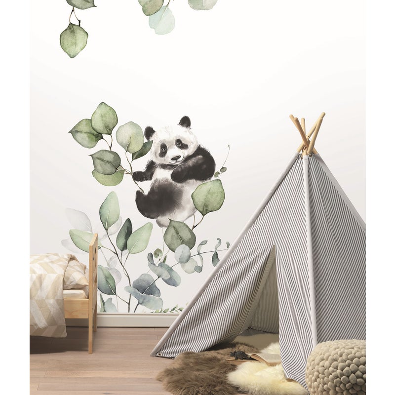 Tapeta panoramiczna dziecięca Panda Midi 159 x 280 cm