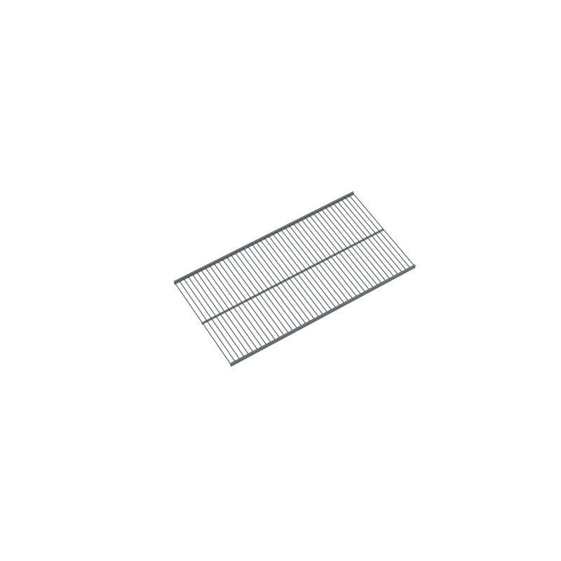 Półka ażurowa Arwa 58.2 x 30.4 cm antracytowa Integri