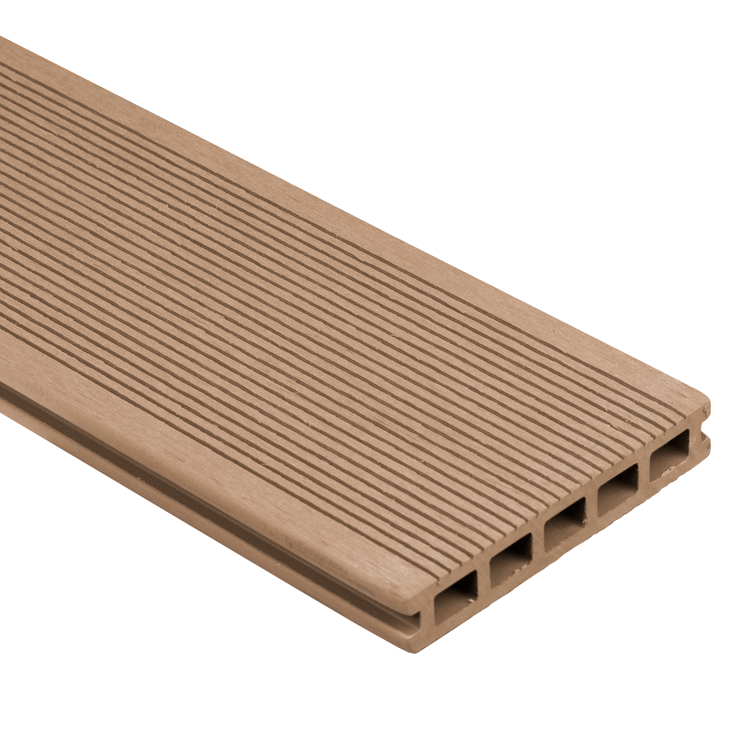 Deska tarasowa kompozytowa Modern 14.6x400x2.3 cm teak DLH