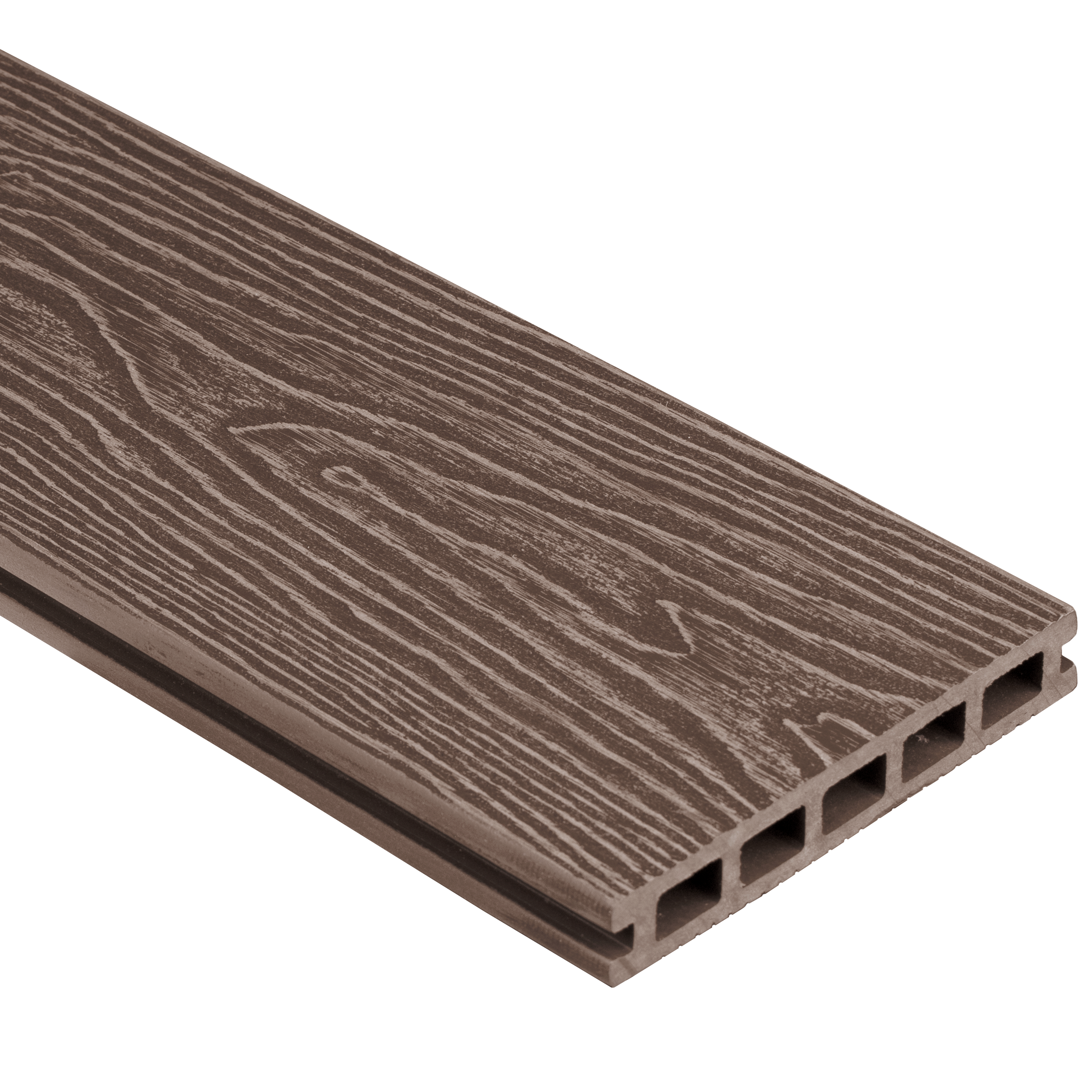Deska tarasowa kompozytowa Modern 14.6x240x2.3 cm brąz DLH