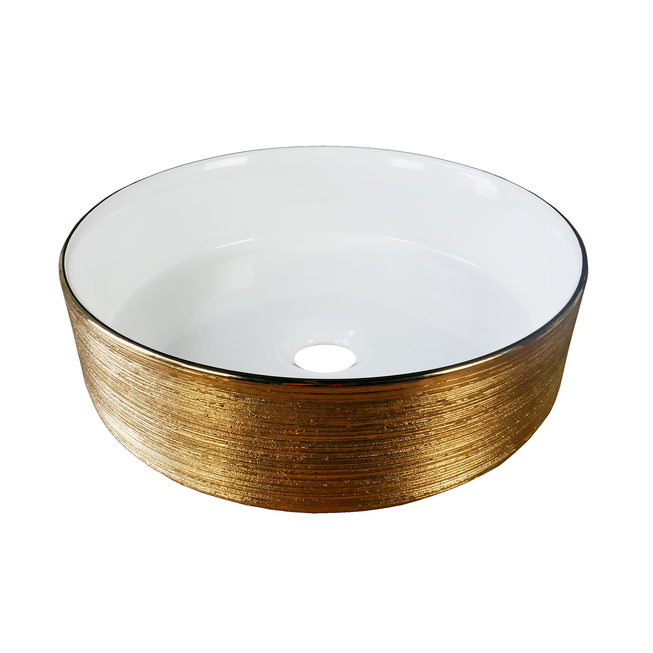 Umywalka nablatowa Iskra Gold 35.5 X 25.5 X 12