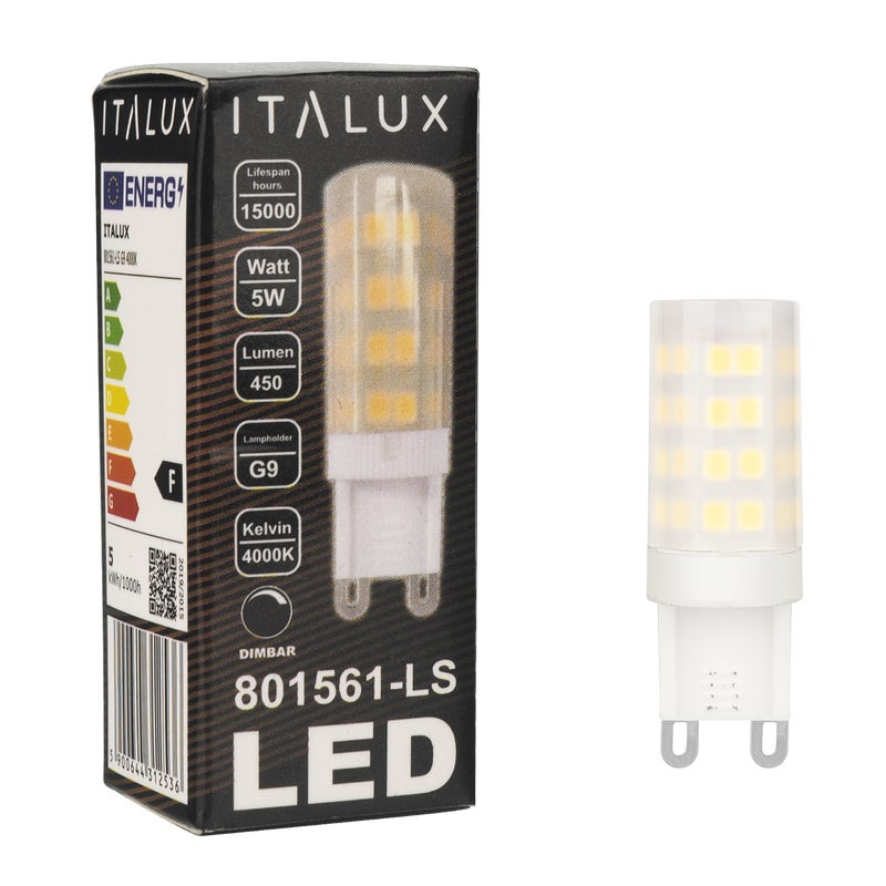 Żarówka G9 SMD 5W 620LM 4TK DIM ML P Neutralny
