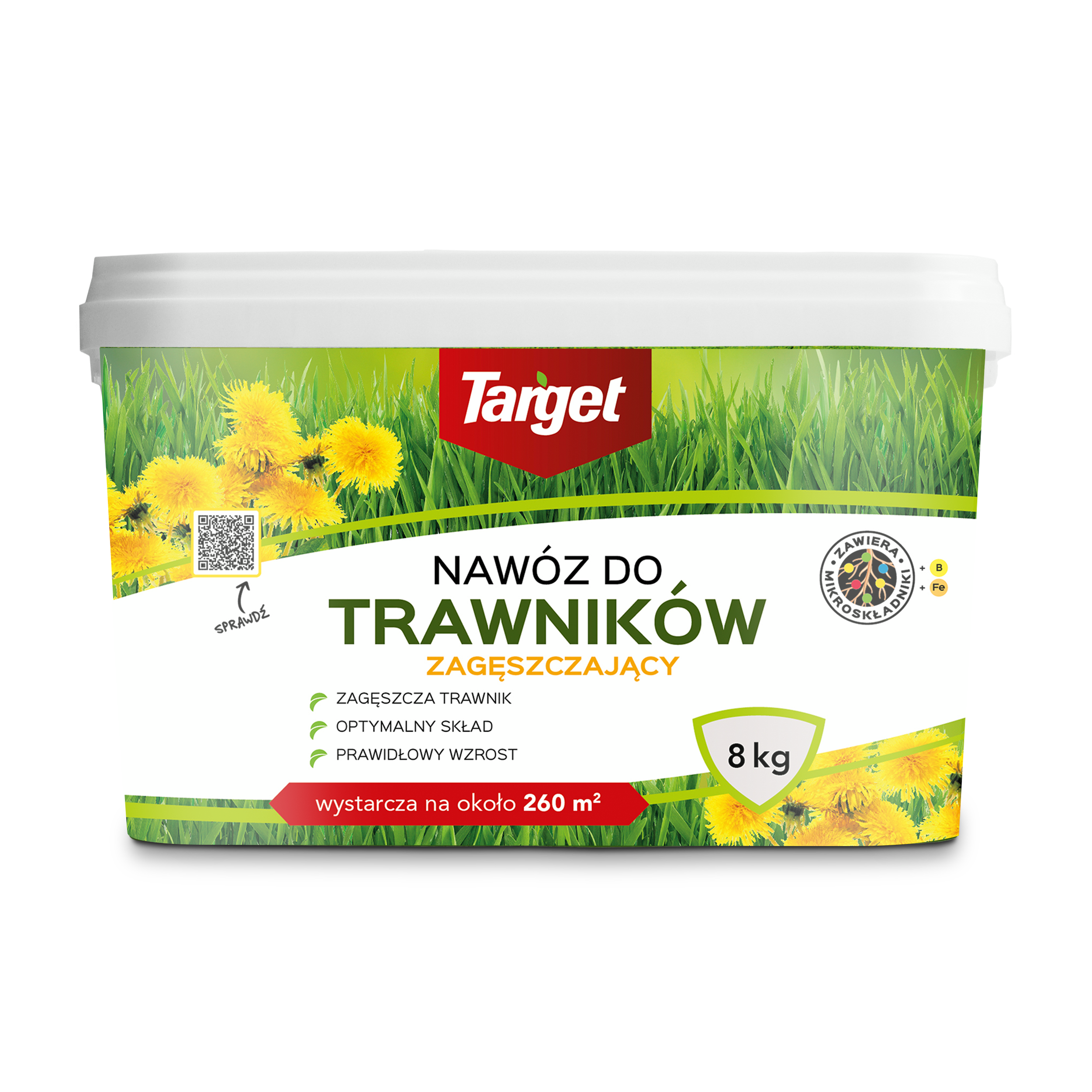 Nawóz do trawnika zagęszczający 8kgTarget