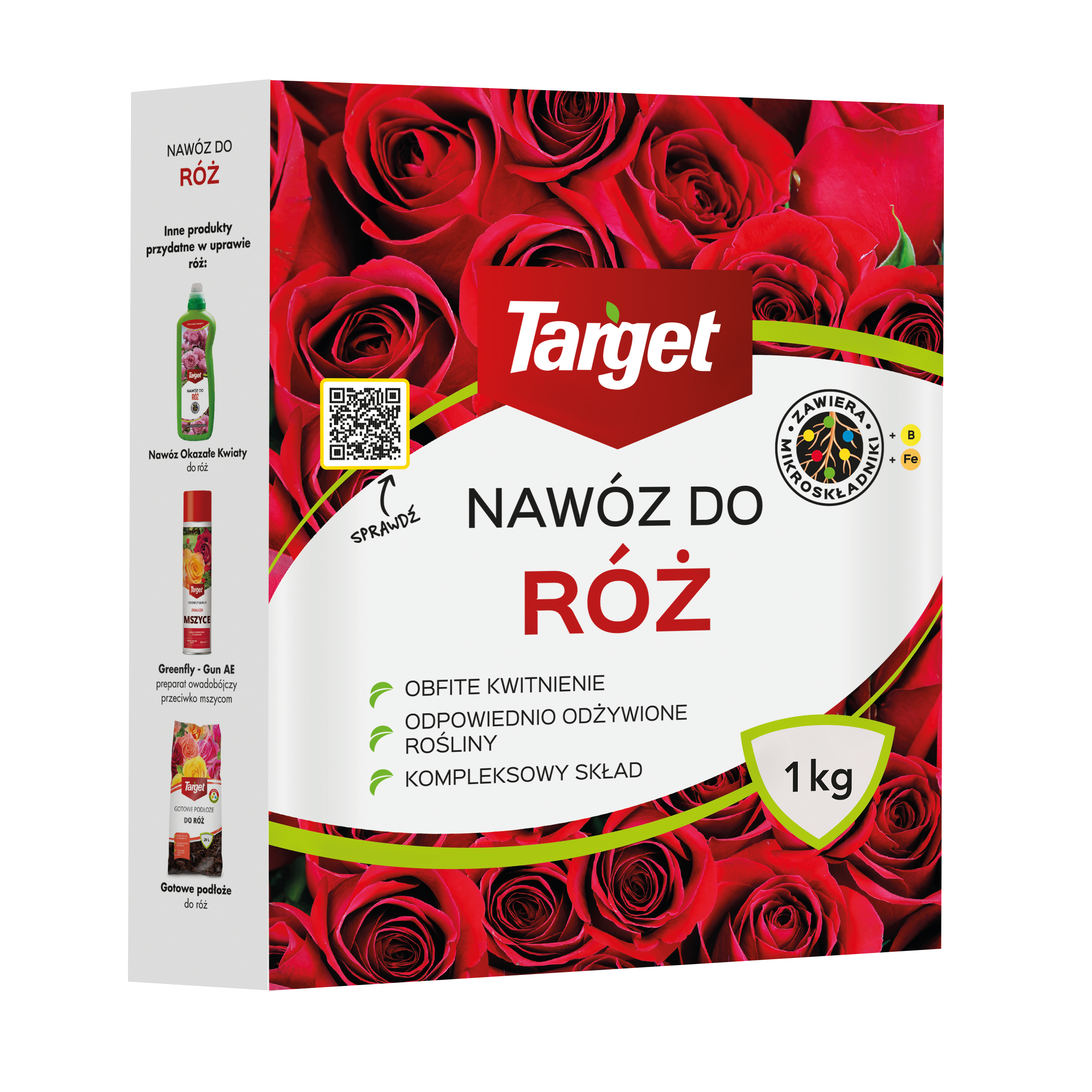 Nawóz do róż i roślin kwitnących 1kg Target