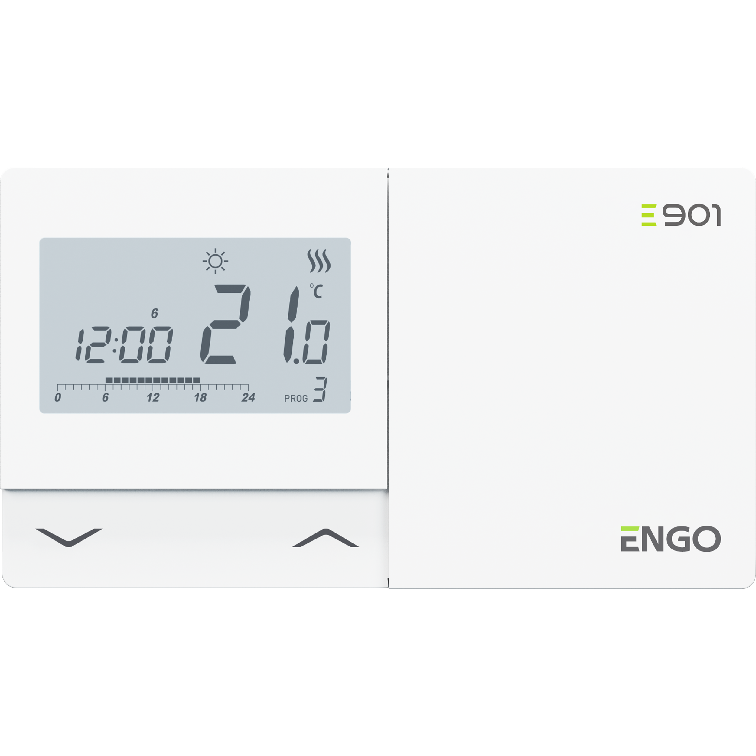 Przewodowy elektroniczny regulator temperatury-tygodniowy E901 ENGO