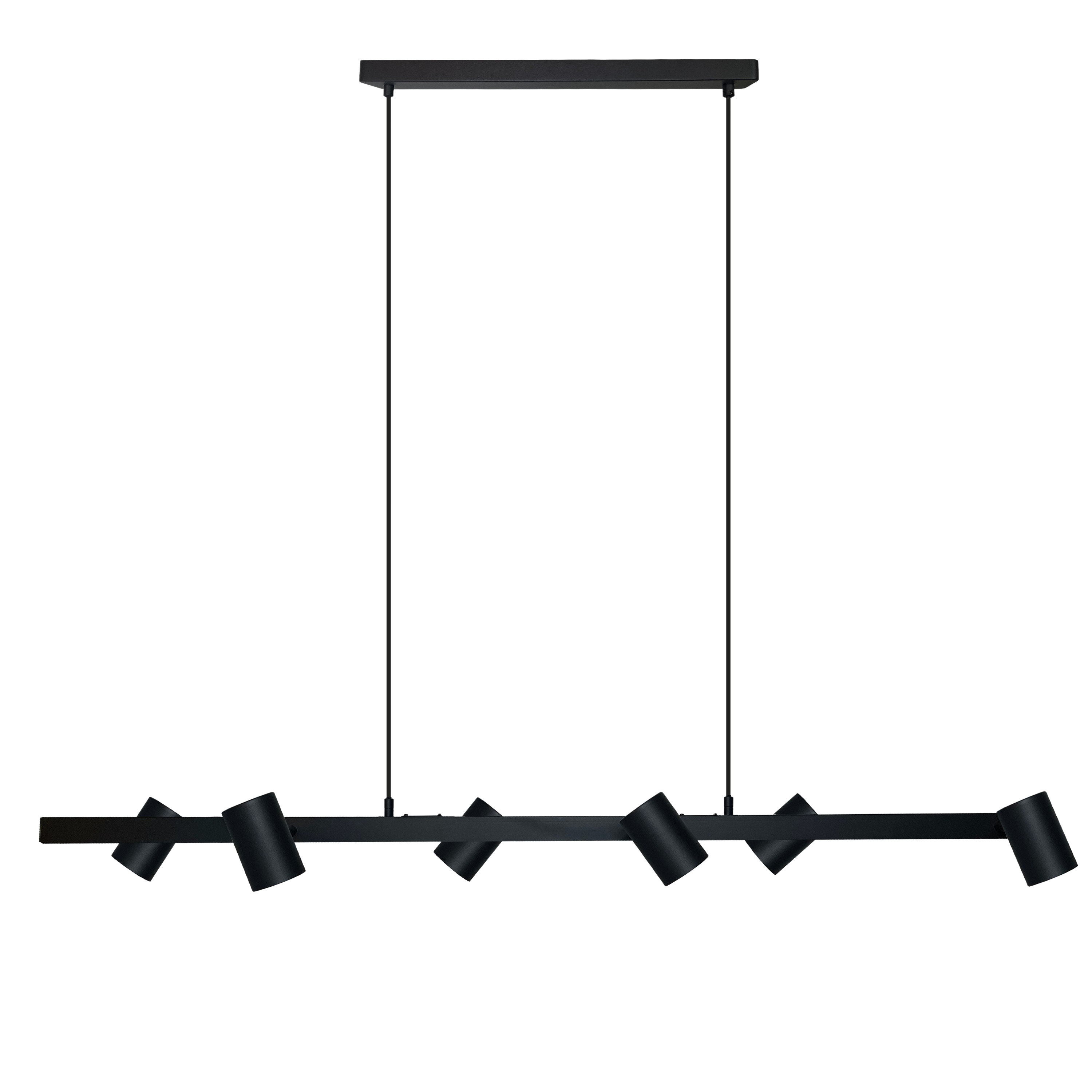 Lampa wisząca Snow czarna 6 x GU10 Light Prestige