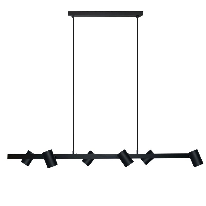 Lampa wisząca Snow czarna 6 x GU10 Light Prestige