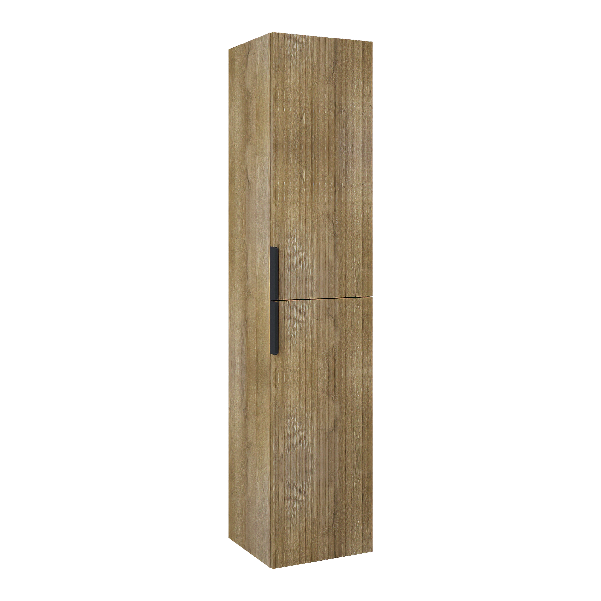 Słupek łazienkowy wiszący Nabel 35x34.9x162 cm dąb natural Roca