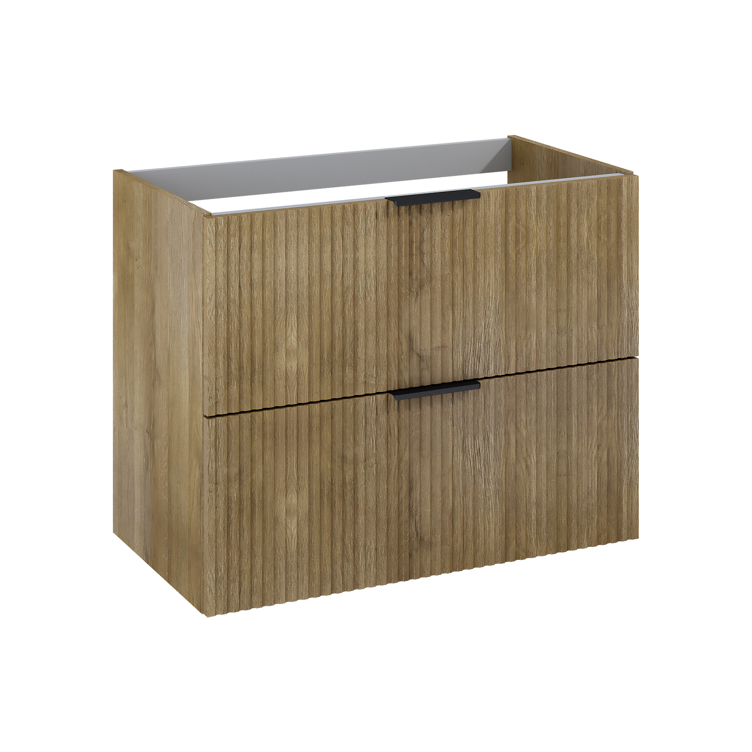 Szafka pod umywalkę Nabel 80x45.2x63.5 cm dąb natural Roca