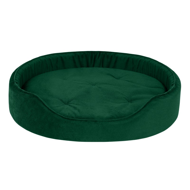 Legowisko, sofa dla psa, kota Glamour zielony 50 x 45 cm