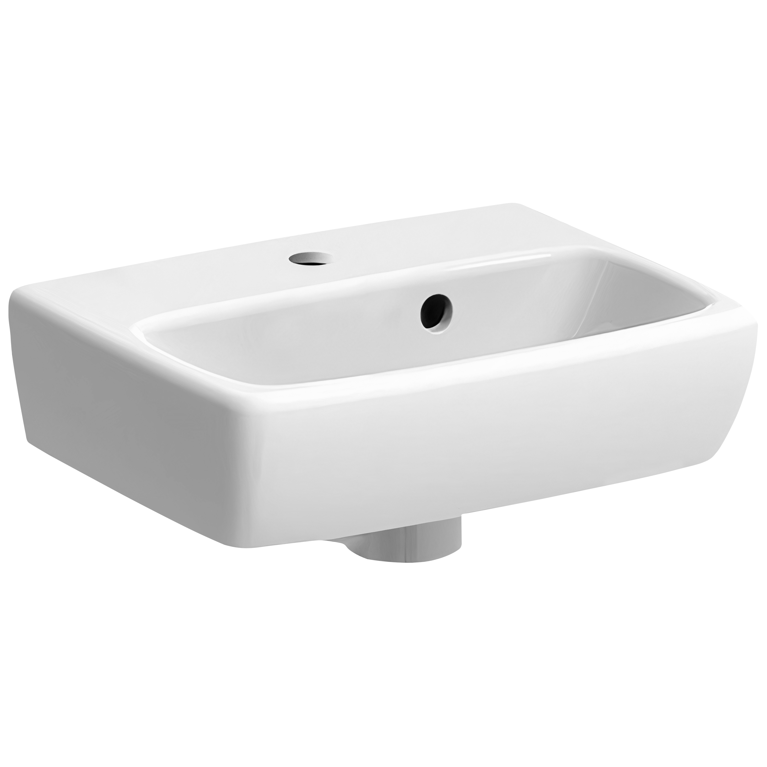 Umywalka ścienna Selnova Square 36 x 28 Square Geberit
