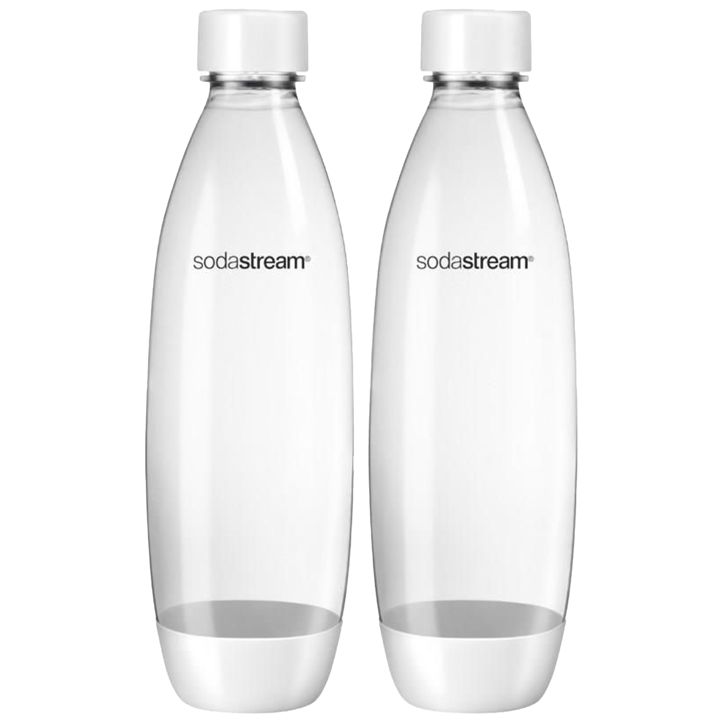Zestaw butelek Fuse 1 l biały 2 szt. SodaStream