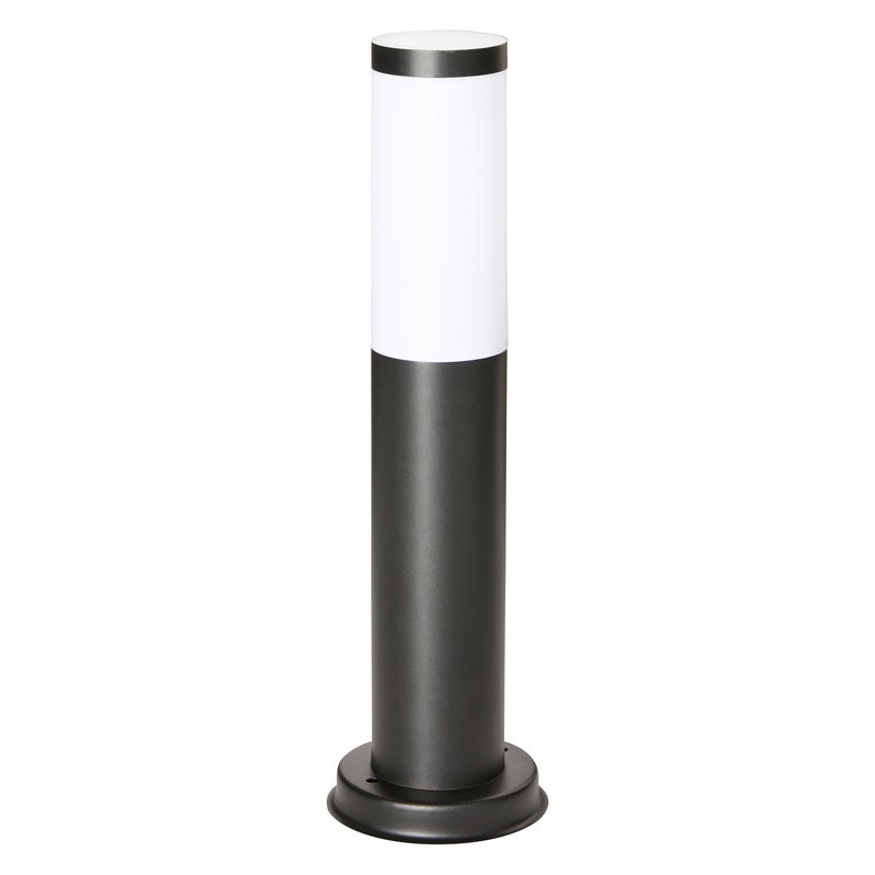Lampa ogrodowa zewnętrzna słupek Travis E27 czarna 45 cm IP44