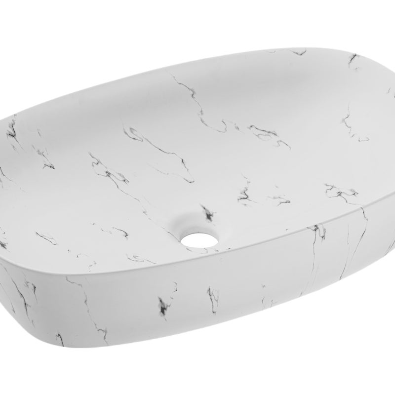 Umywalka ceramiczna nablatowa Megi 60 Comad