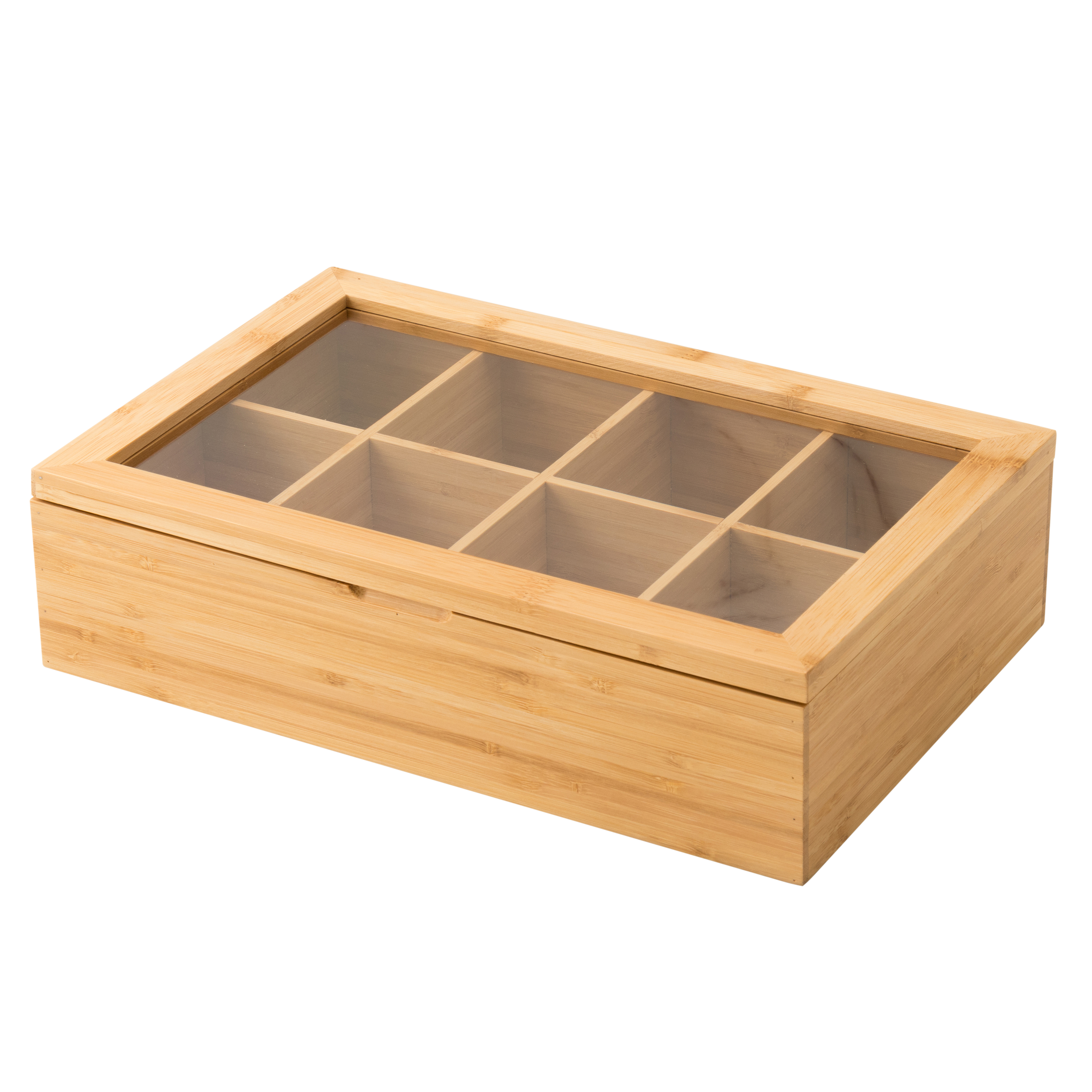 Organizer na herbatę bambusowy 31x20x8 cm Delinia