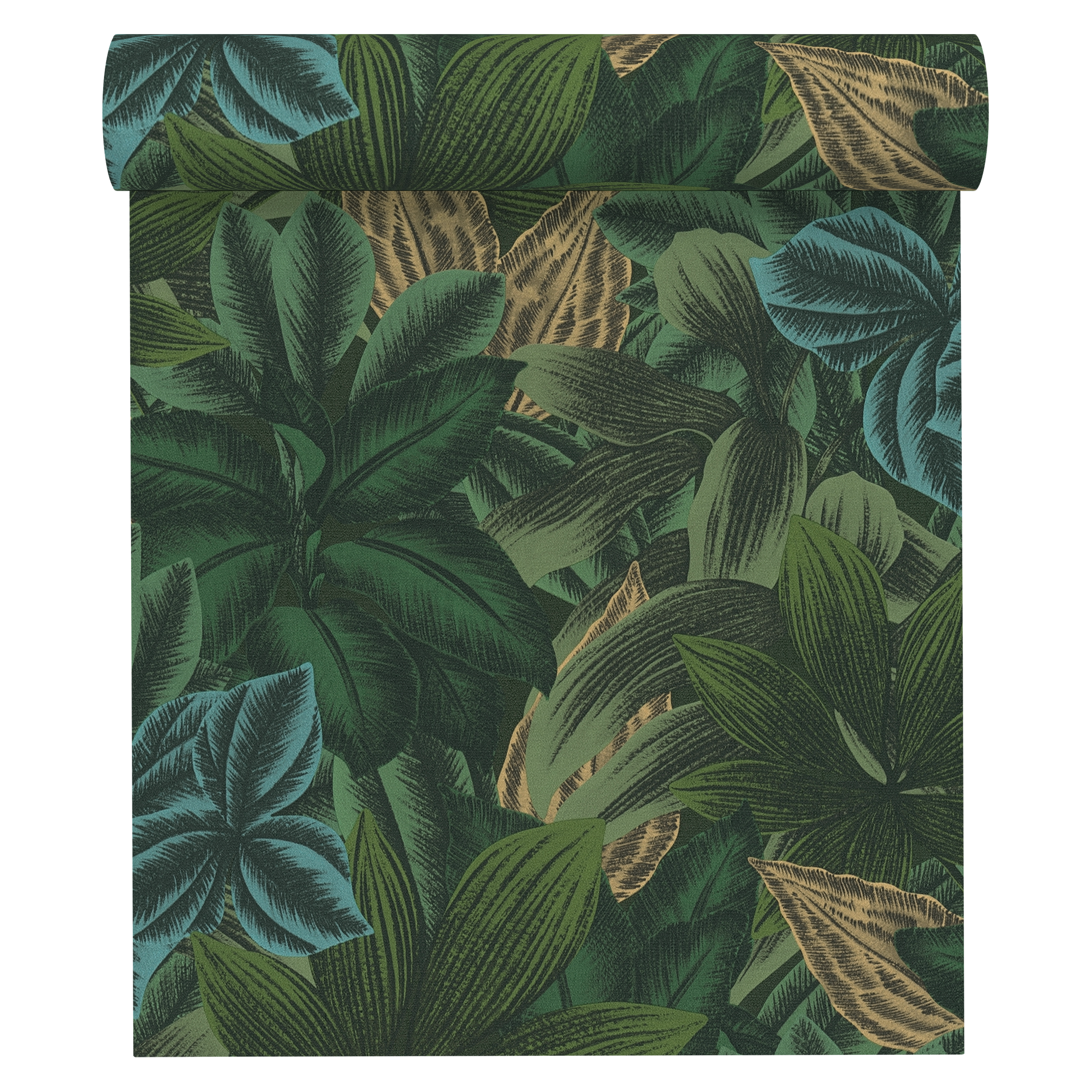 Tapeta Jungle Metropolitan Stories 392224 zielona winylowa na flizelinie
