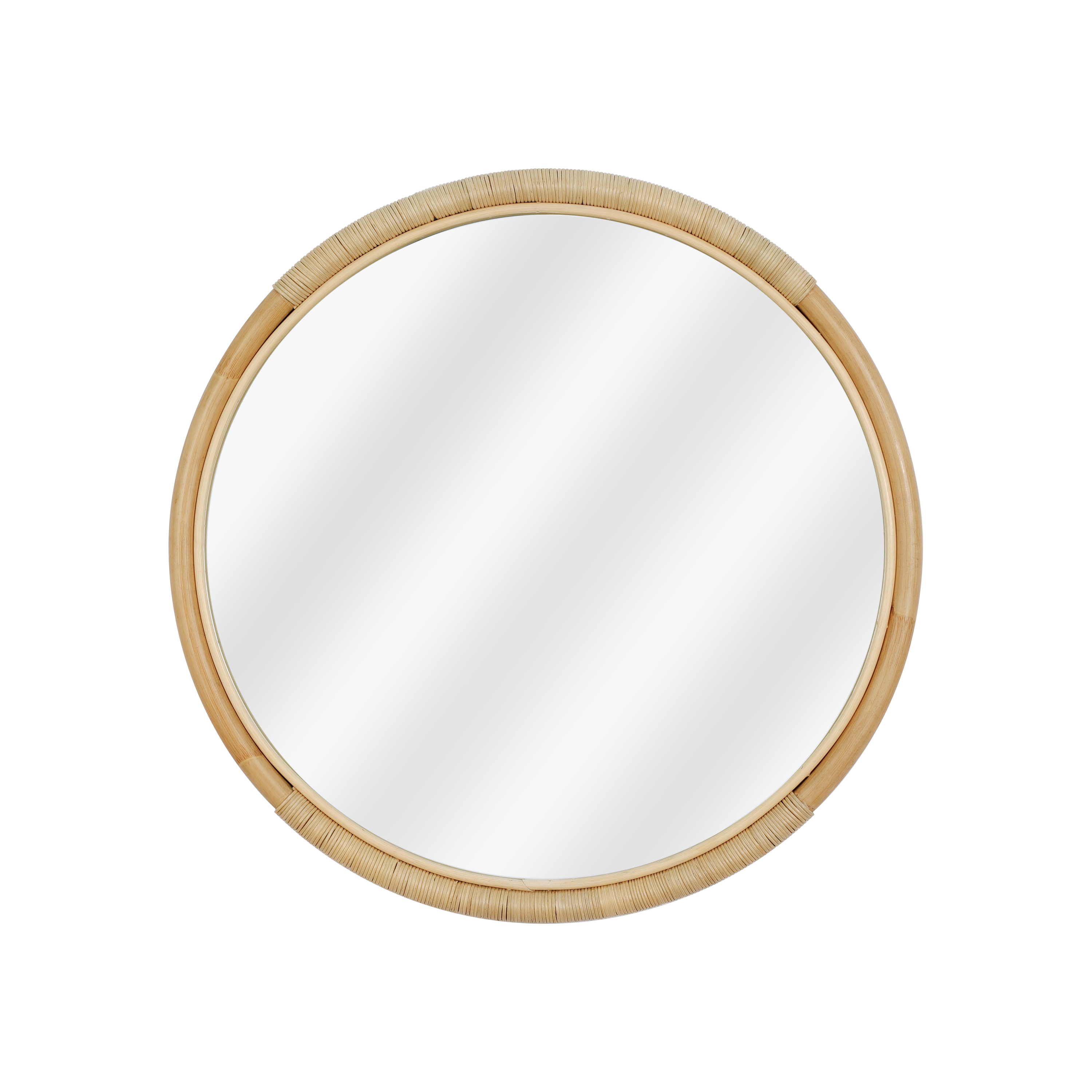 Lustro okrągłe Taboa Rattan śr. 58 cm Inspire