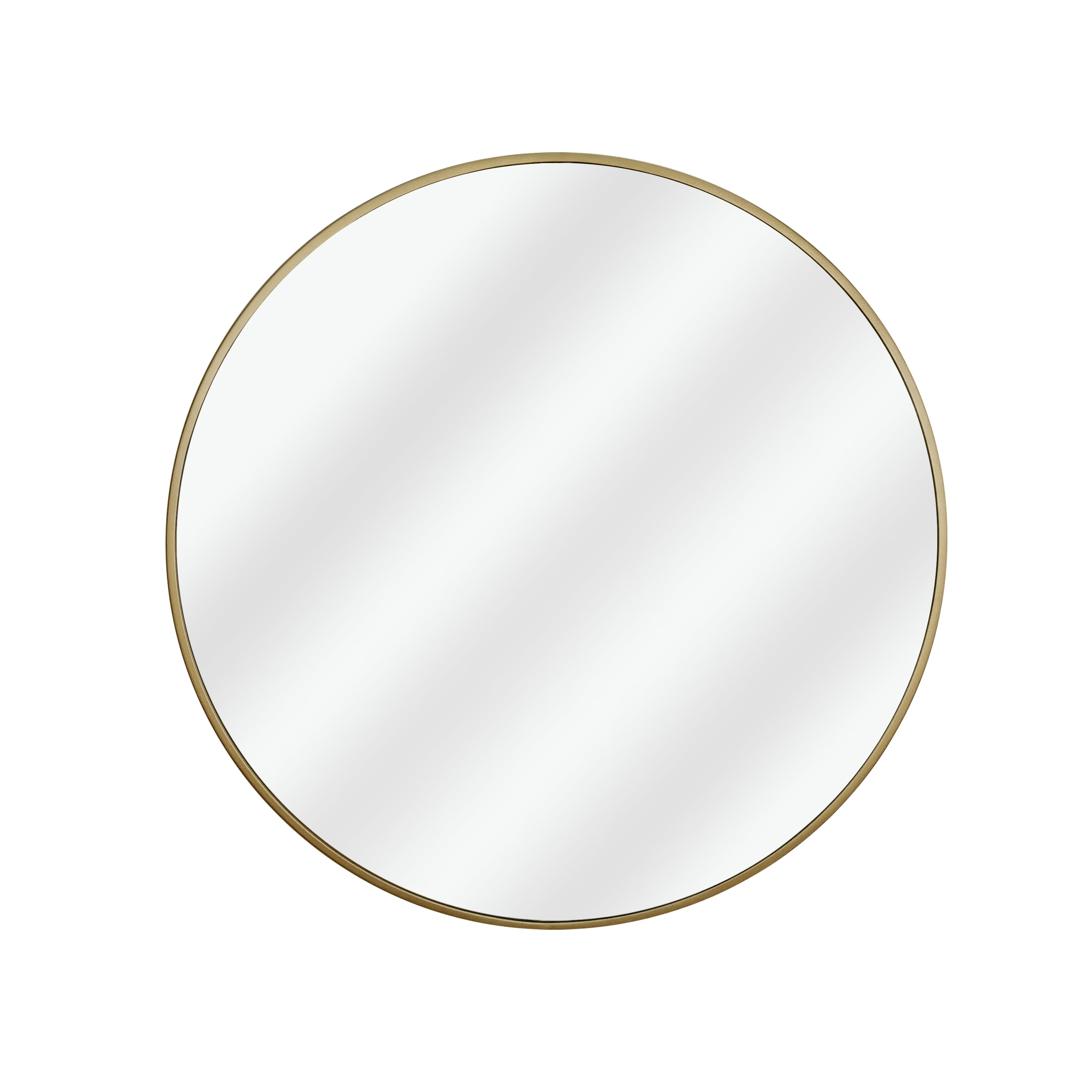 Lustro okrągłe Bria złote śr. 60 cm Inspire