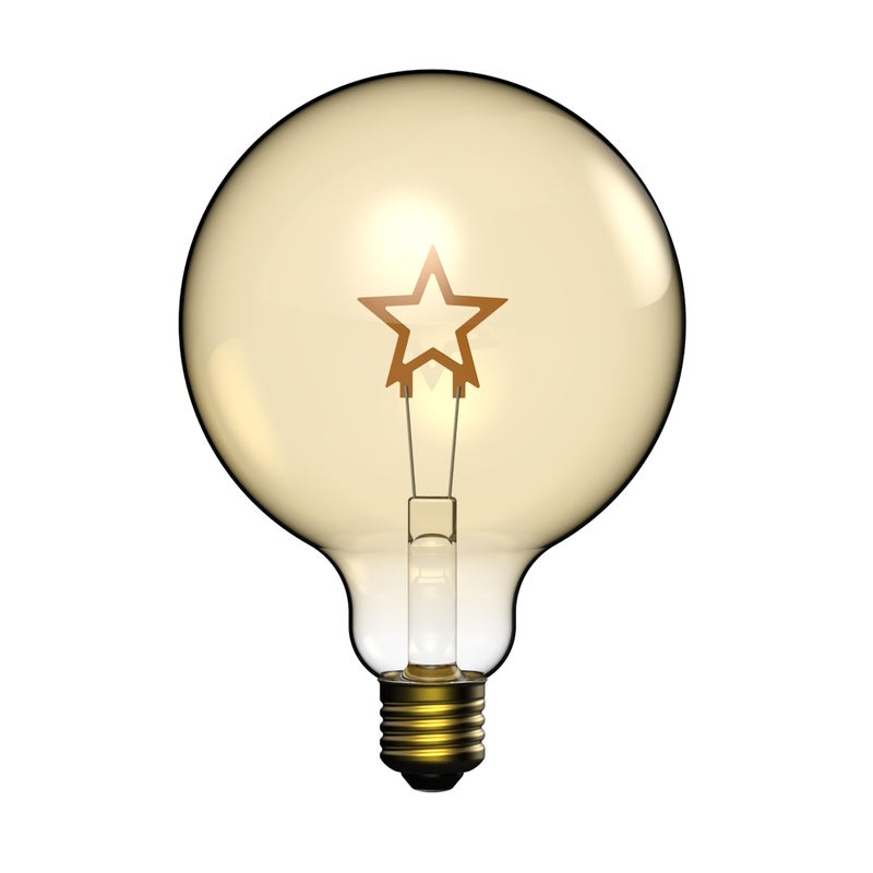 Żarówka dekoracyjna LED gwiazda E27 2,5 W 136 lm Lexman