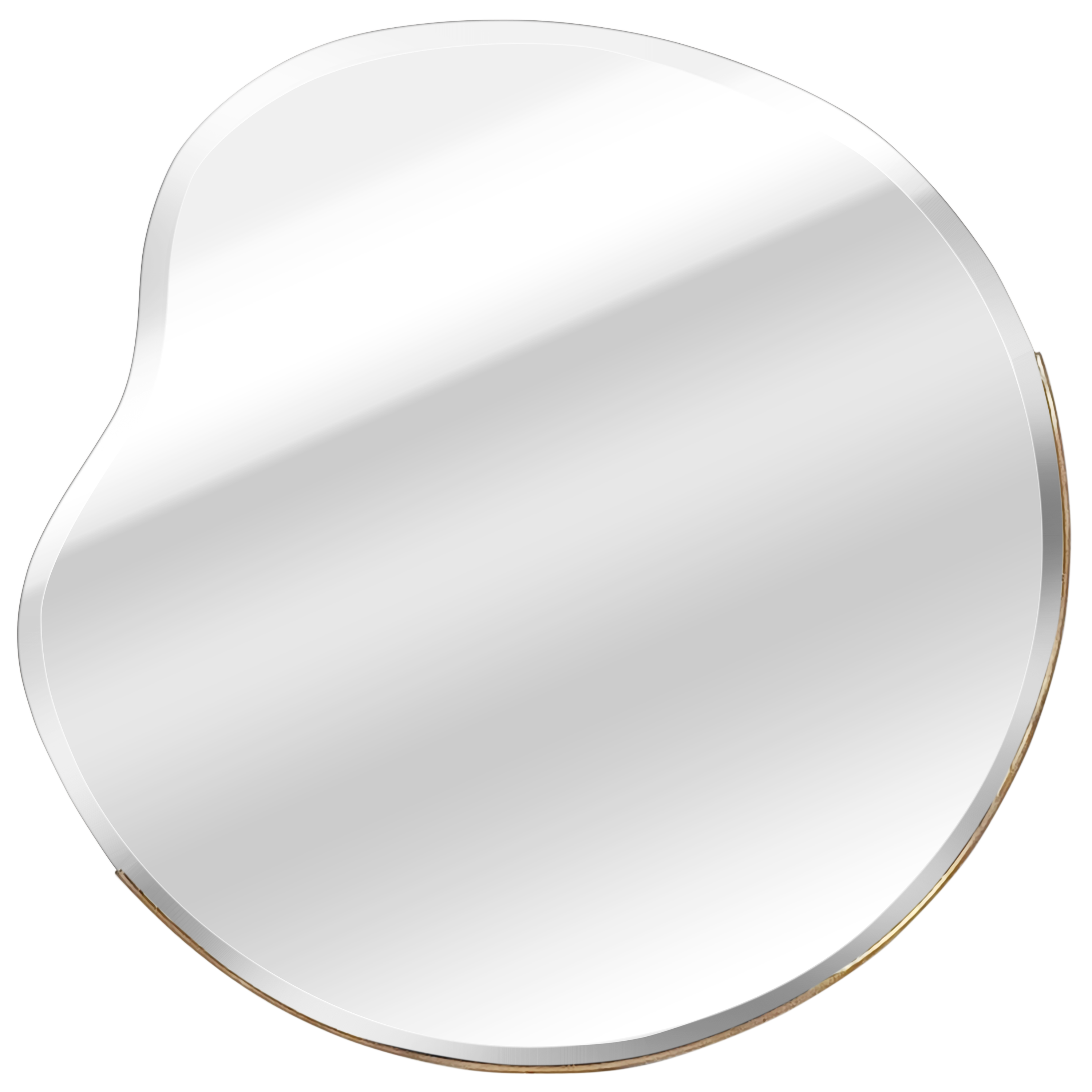 Lustro fazowane Farol Brass 54.8 x 55 cm Inspire