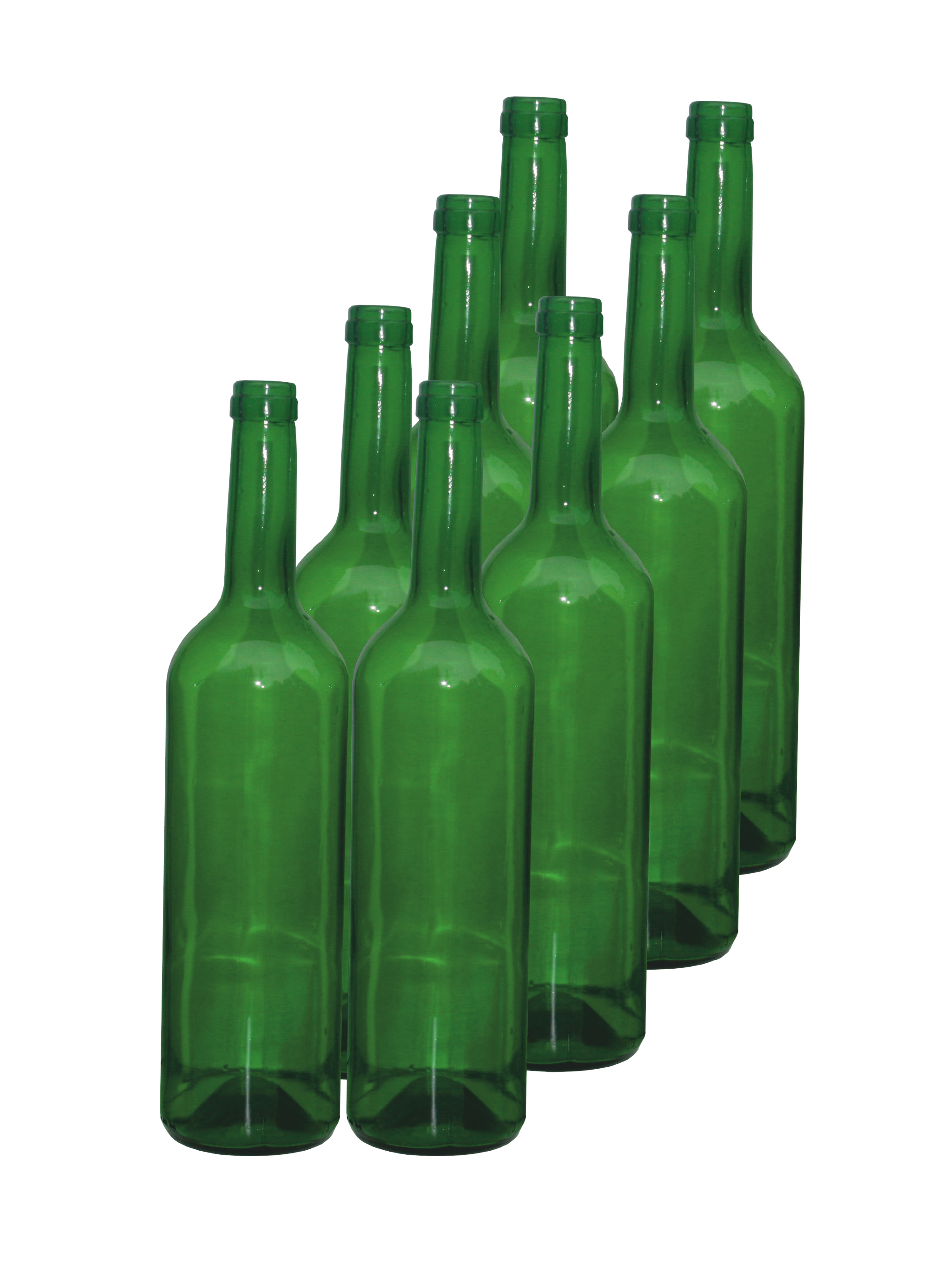 Butelka na wino 0.75l 8szt.