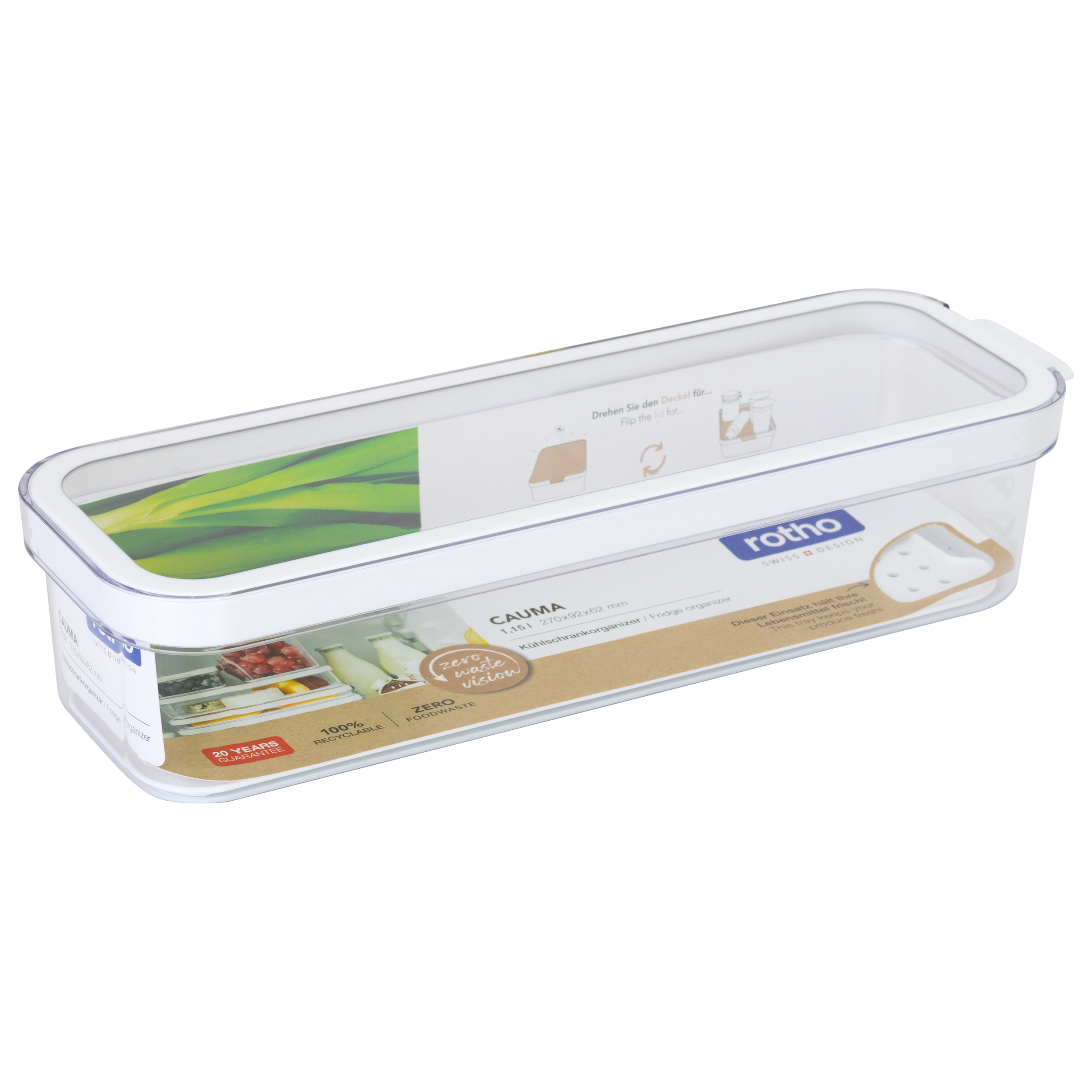 Organizer do lodówki Cauma 1.15 l Rotho