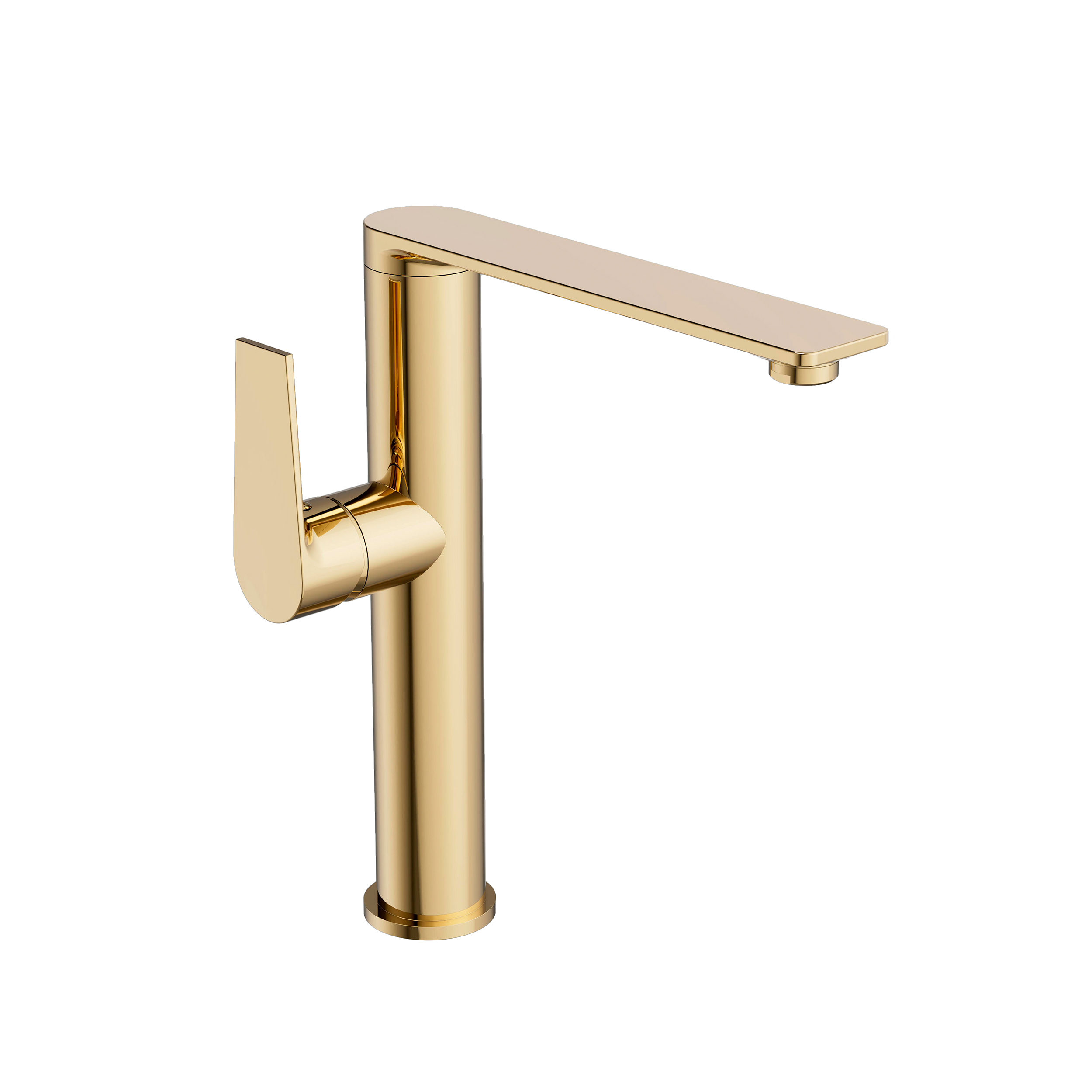 Bateria umywalkowa wysoka złota 27 cm Alto Valvex