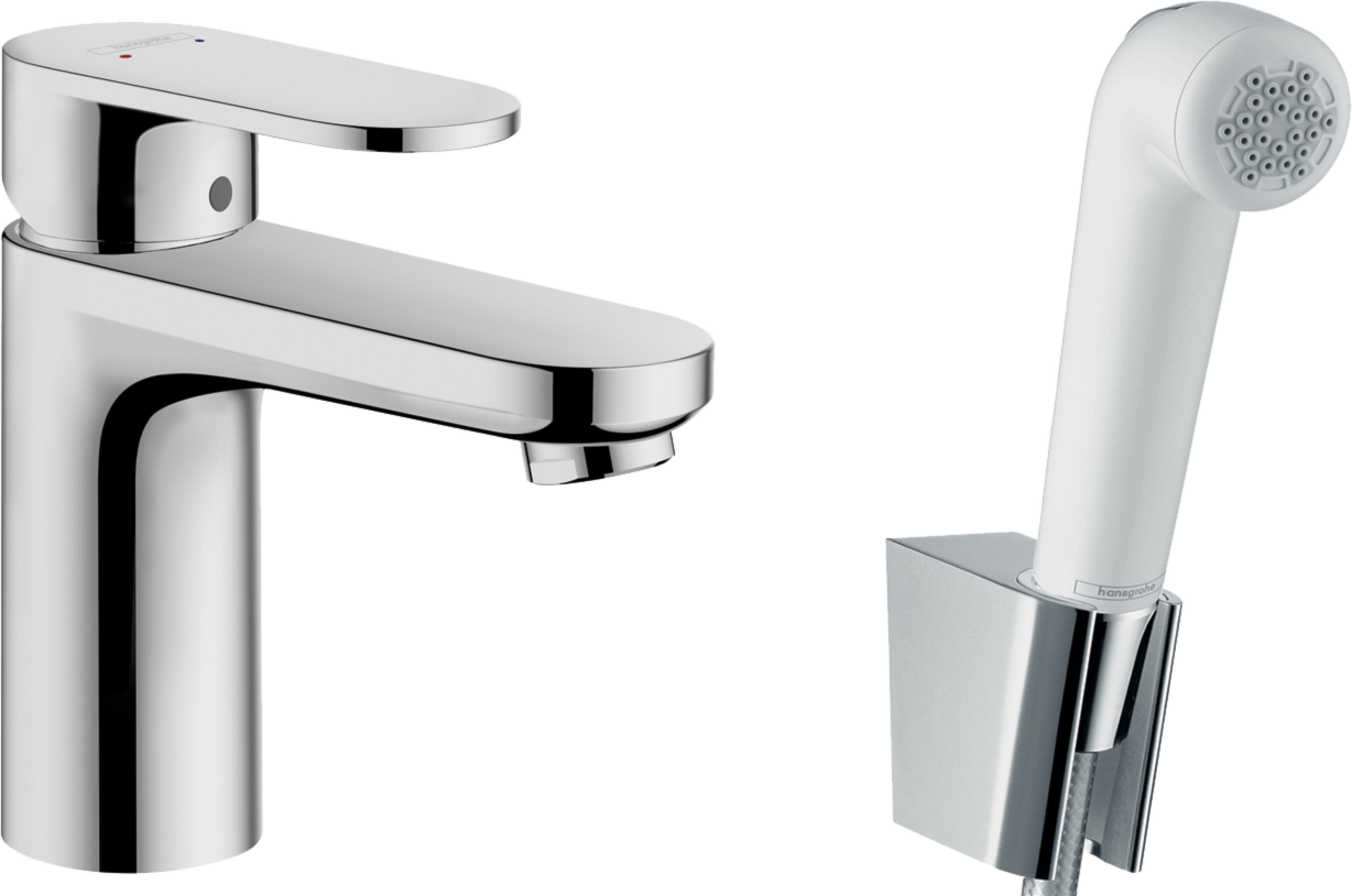 Bateria umywalkowa chrom Blend Bidetta Hansgrohe
