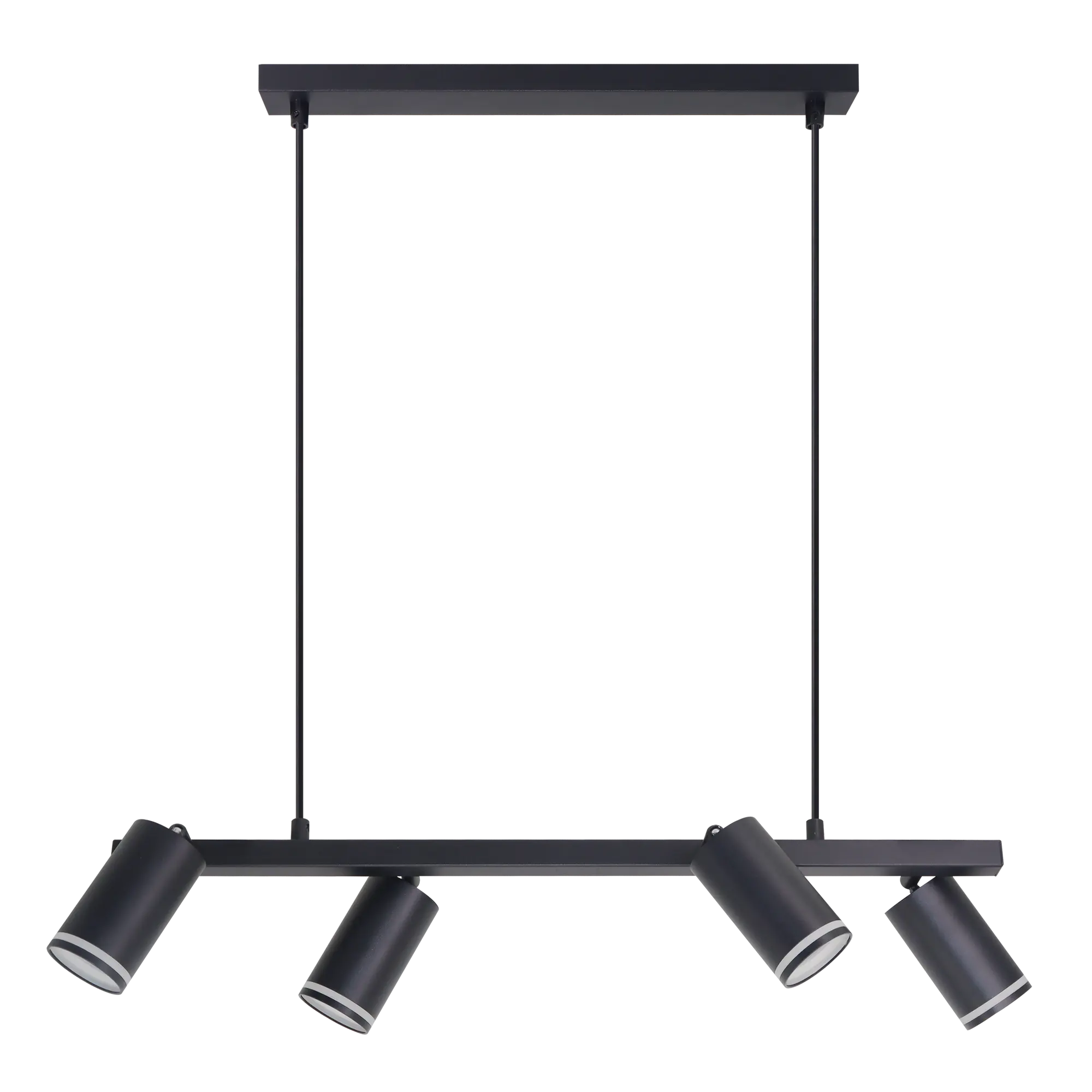 Lampa wisząca Paris czarna 4 x GU10 Goldlux