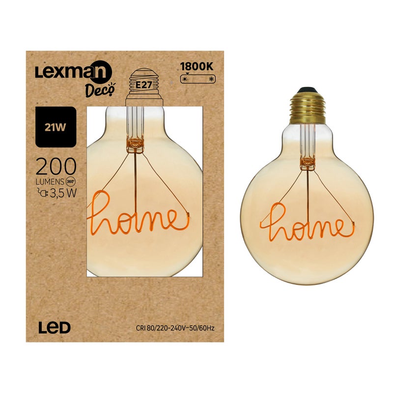 Żarówka dekoracyjna LED Home E27 3,5 W 200 lm Lexman
