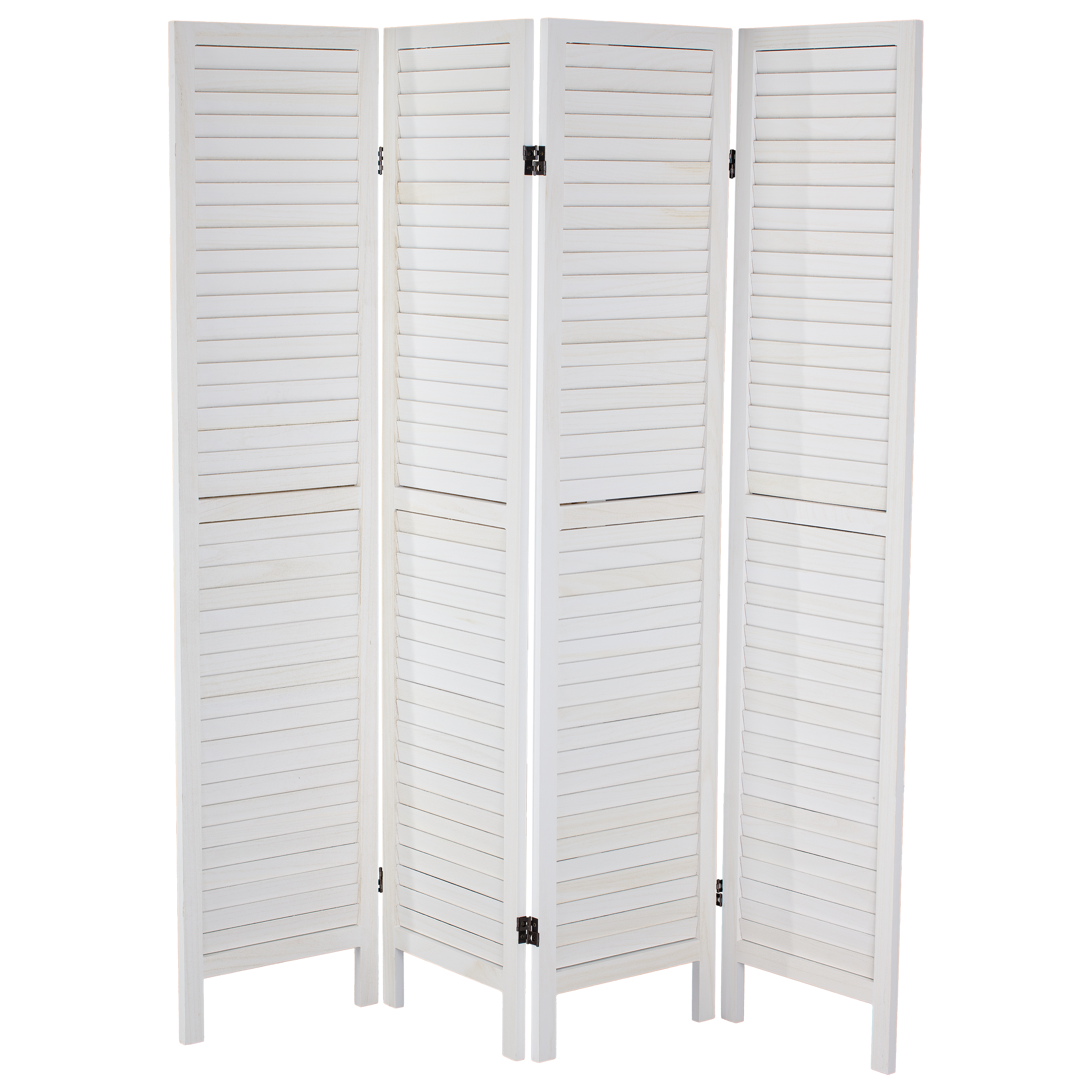 Parawan Majka biały 160x170 cm 4 panele