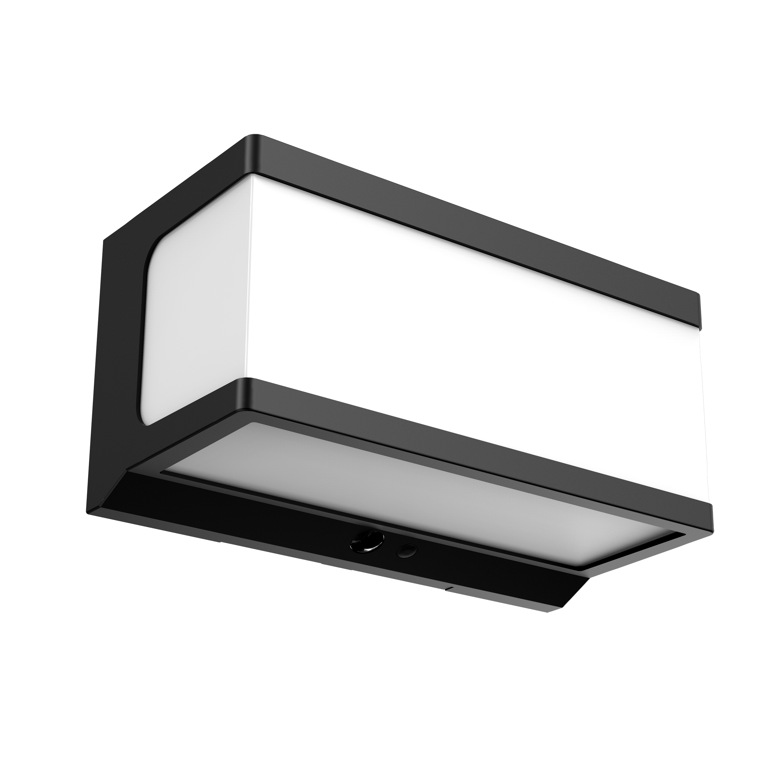 Kinkiet solarny Prospe czarny IP54 z czujnikiem LED Inspire