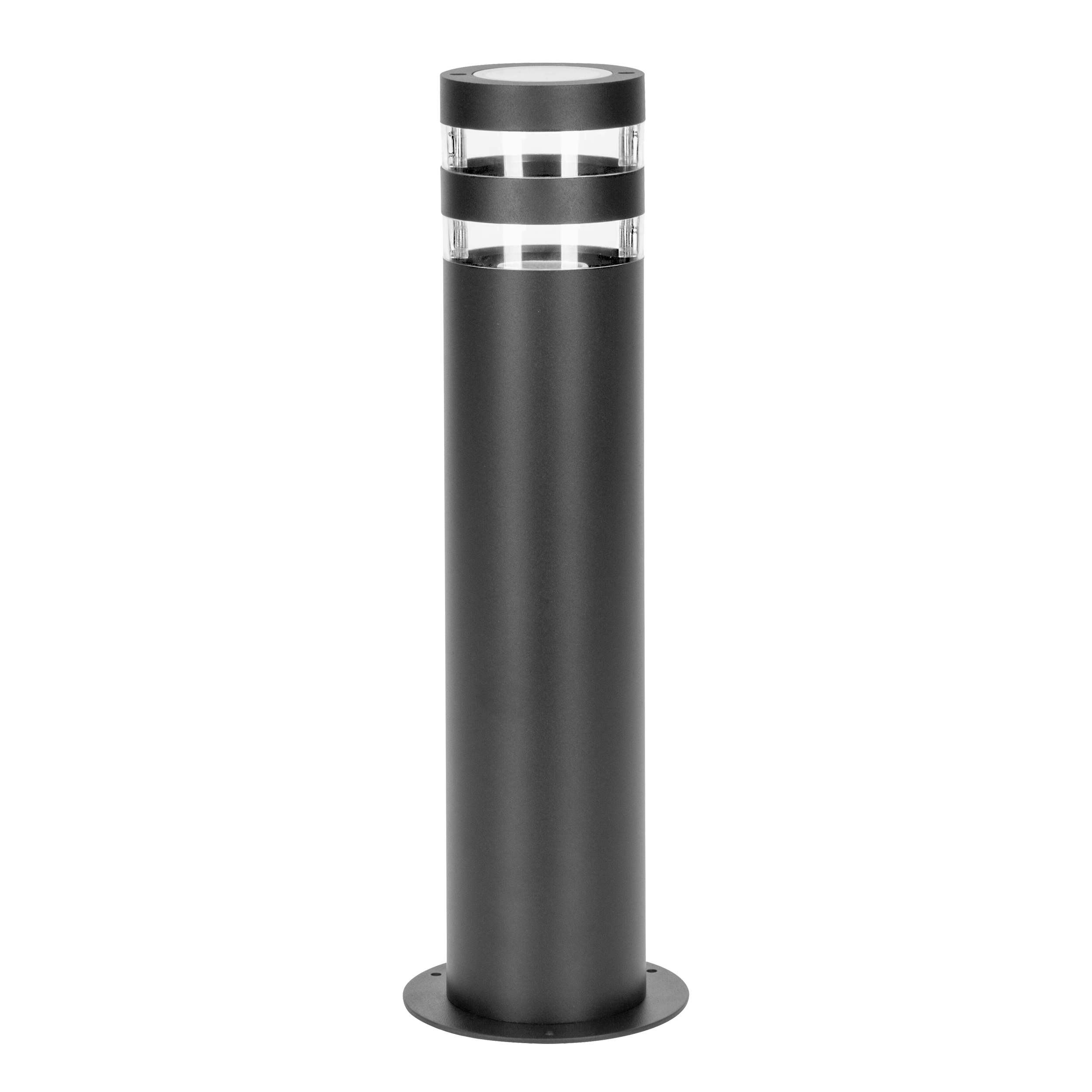 Lampa ogrodowa słupek Rino czarny E27 44 cm IP54 Goldlux