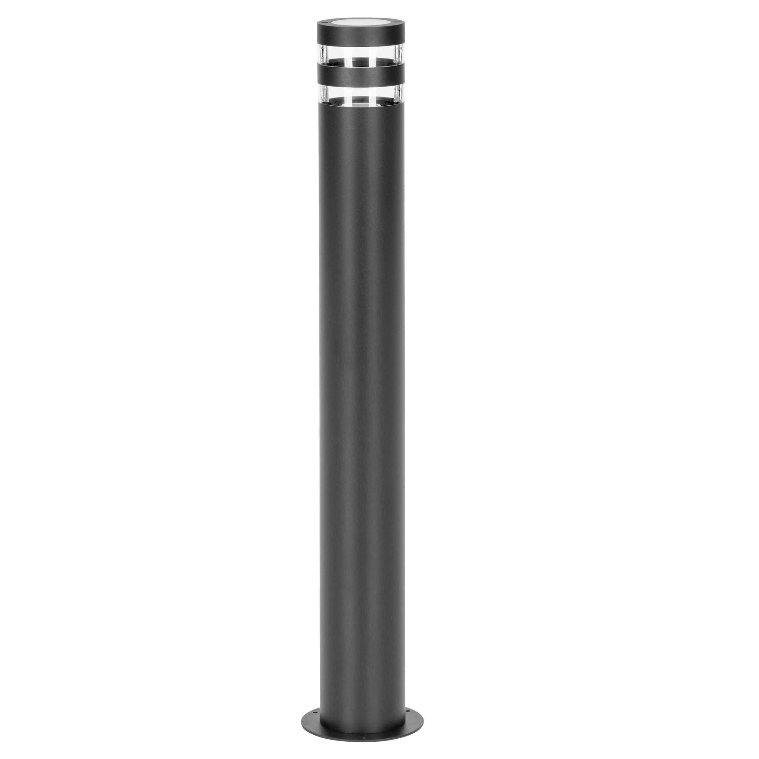Lampa ogrodowa słupek Rino czarny E27 74 cm IP54 Goldlux