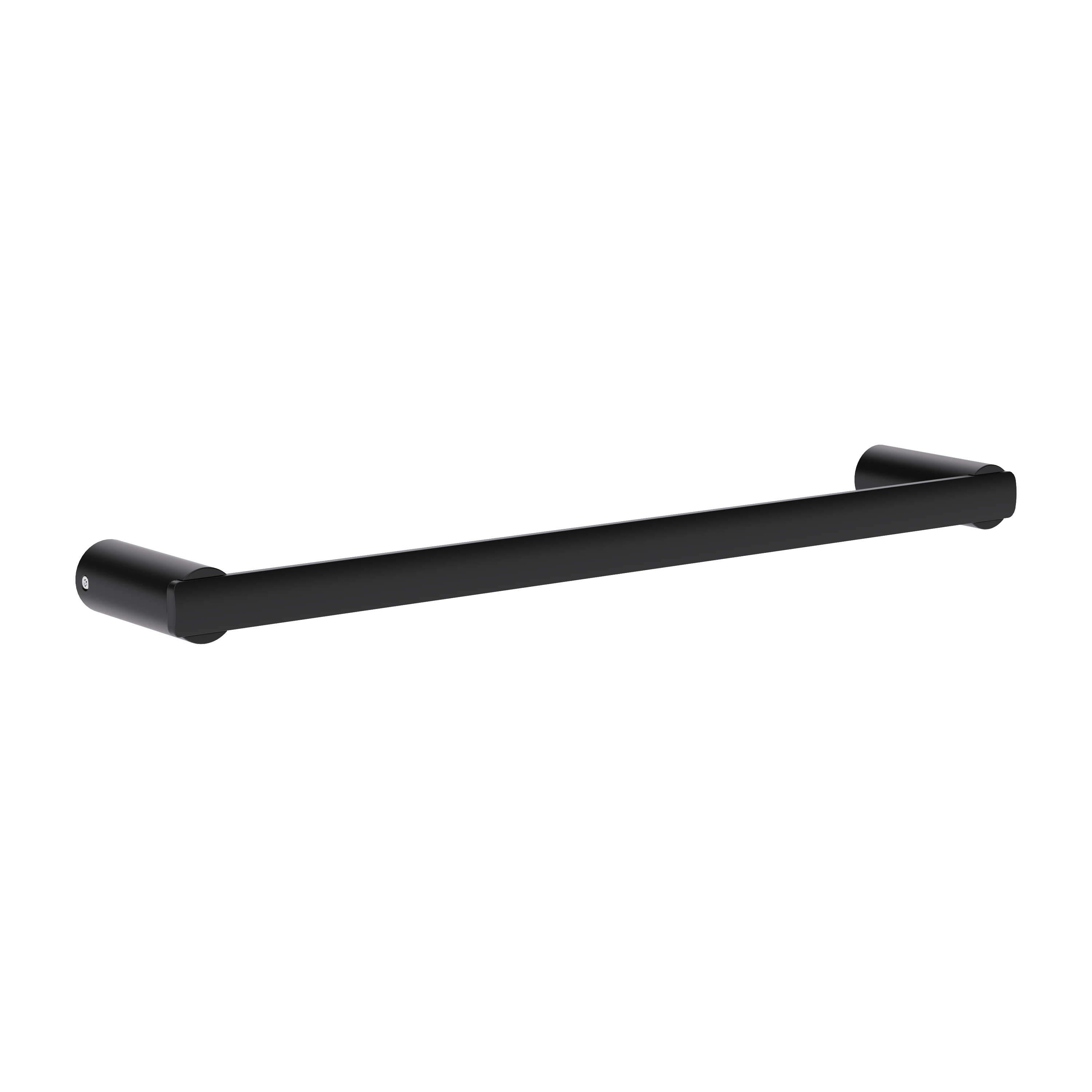 Wieszak łazienkowy na ręcznik przykręcany 35 cm Neo czarny mat Sensea