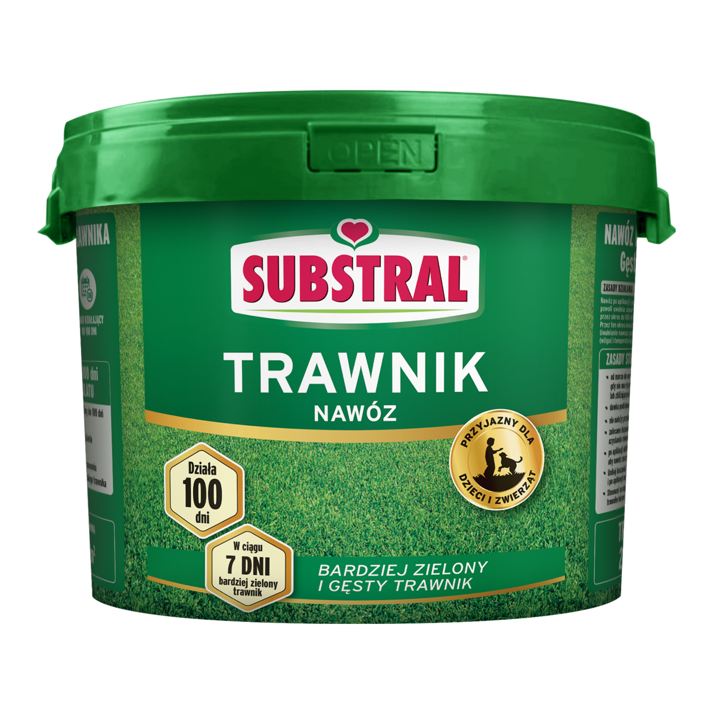 Nawóz do trawnika 100 dni 7 kg 1231111 Substral