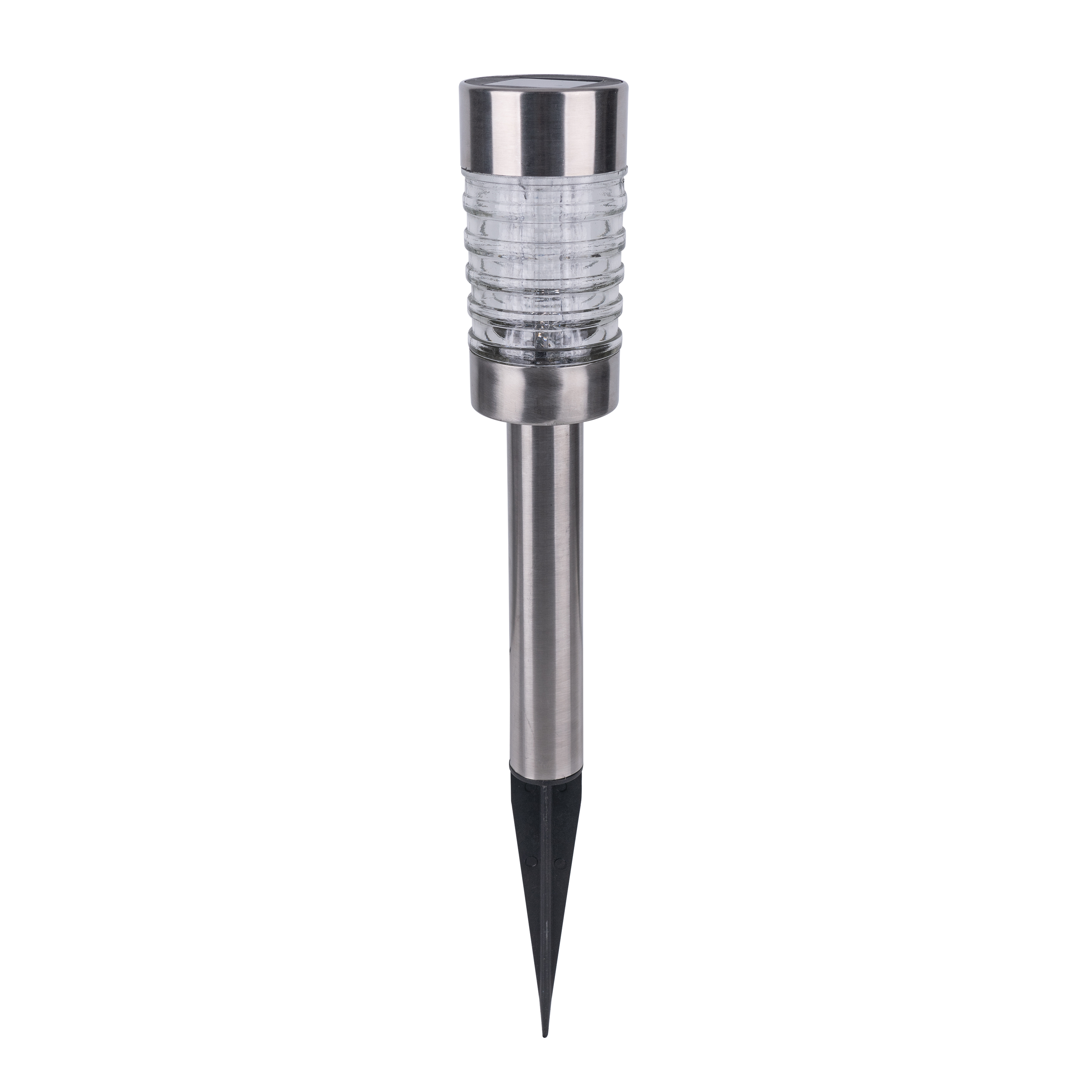 Lampa solarna wbijana Glass srebrna IP44 LED Inspire