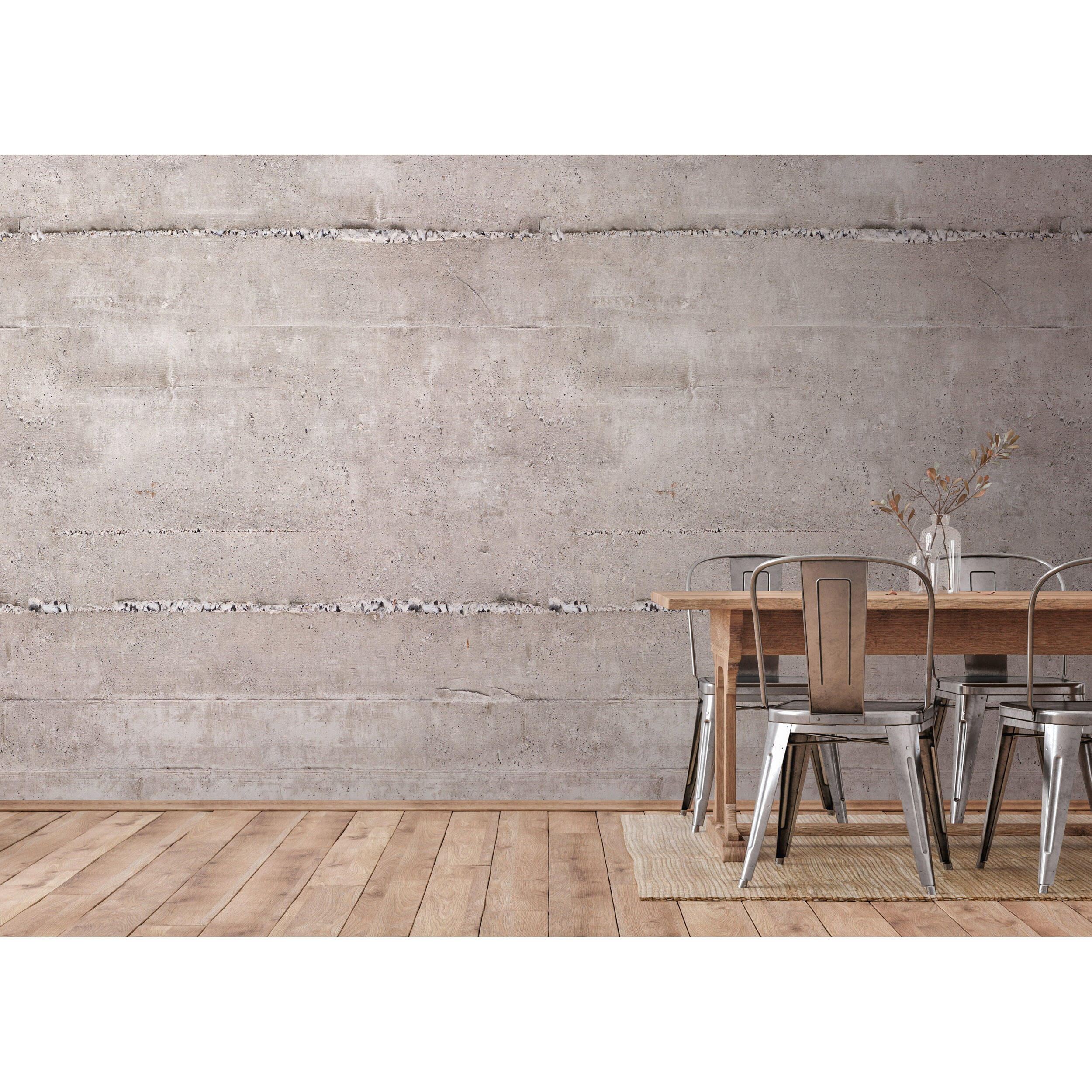Tapeta panoramiczna The Wall Struktura Tynku 159 x 280 cm