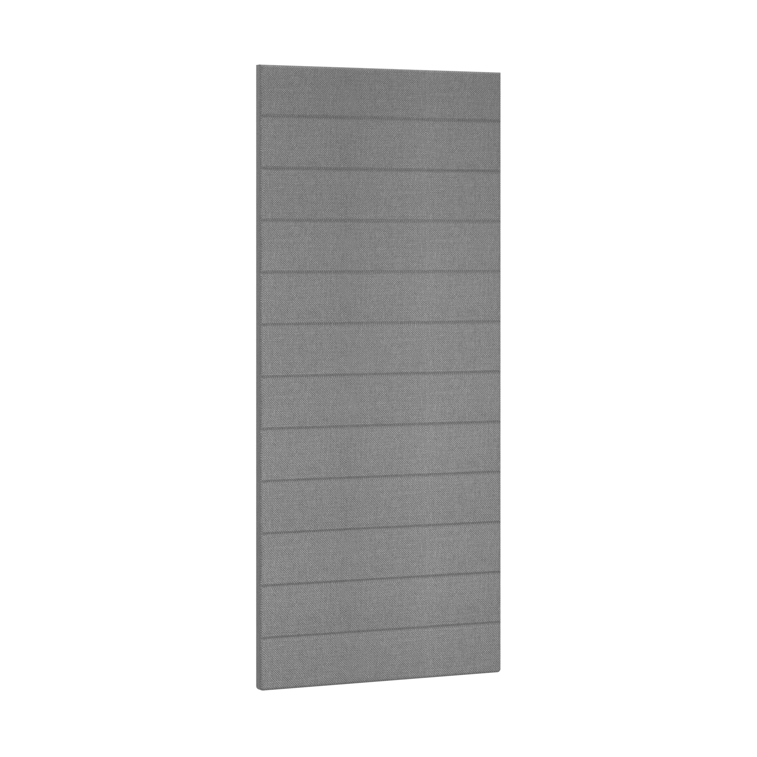 Panel ścienny tapicerowany do przedpokoju 75.2 x 117.2 cm szary
