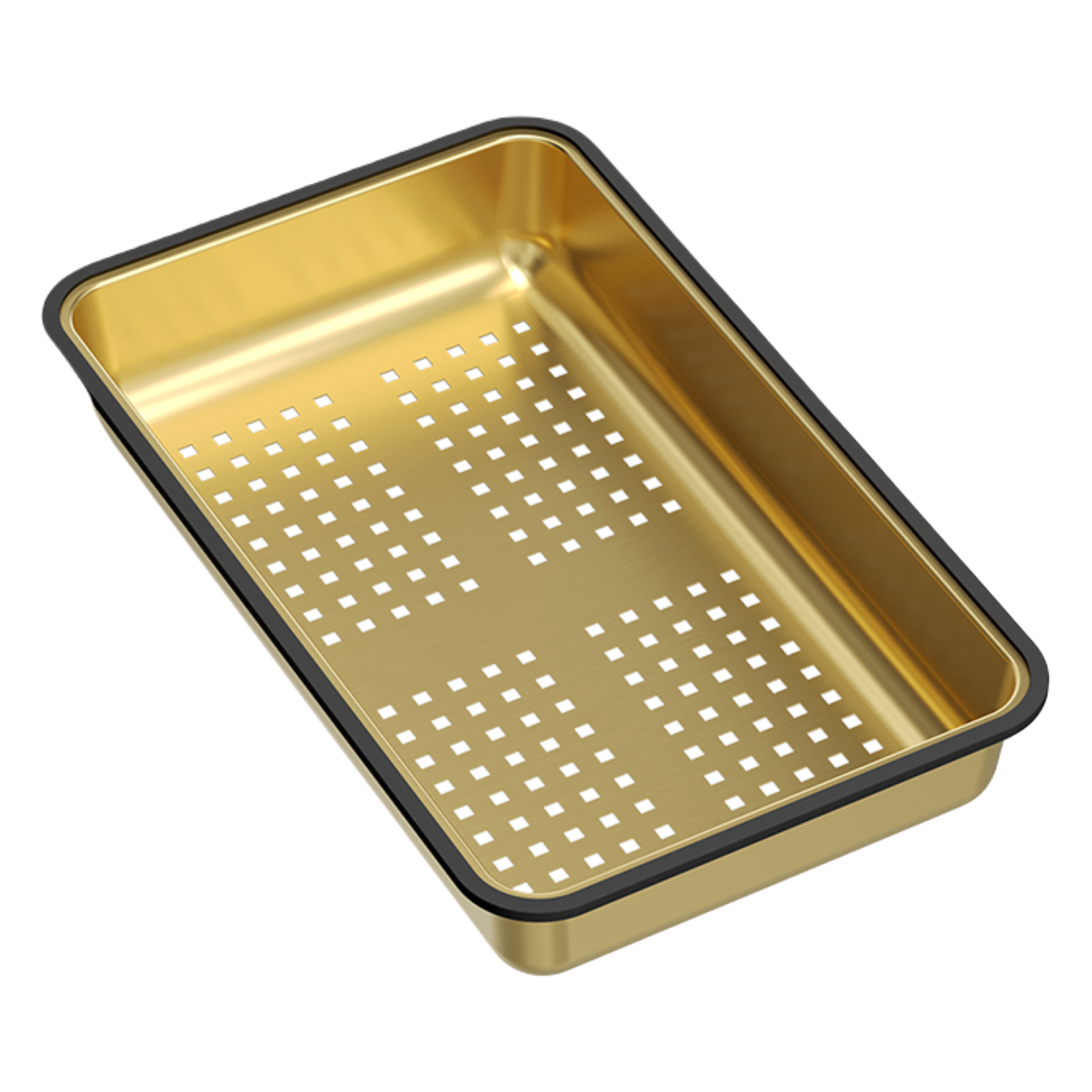 Wkładka ociekowa do zlewozmywaka 380 x 230 mm złota Quadron