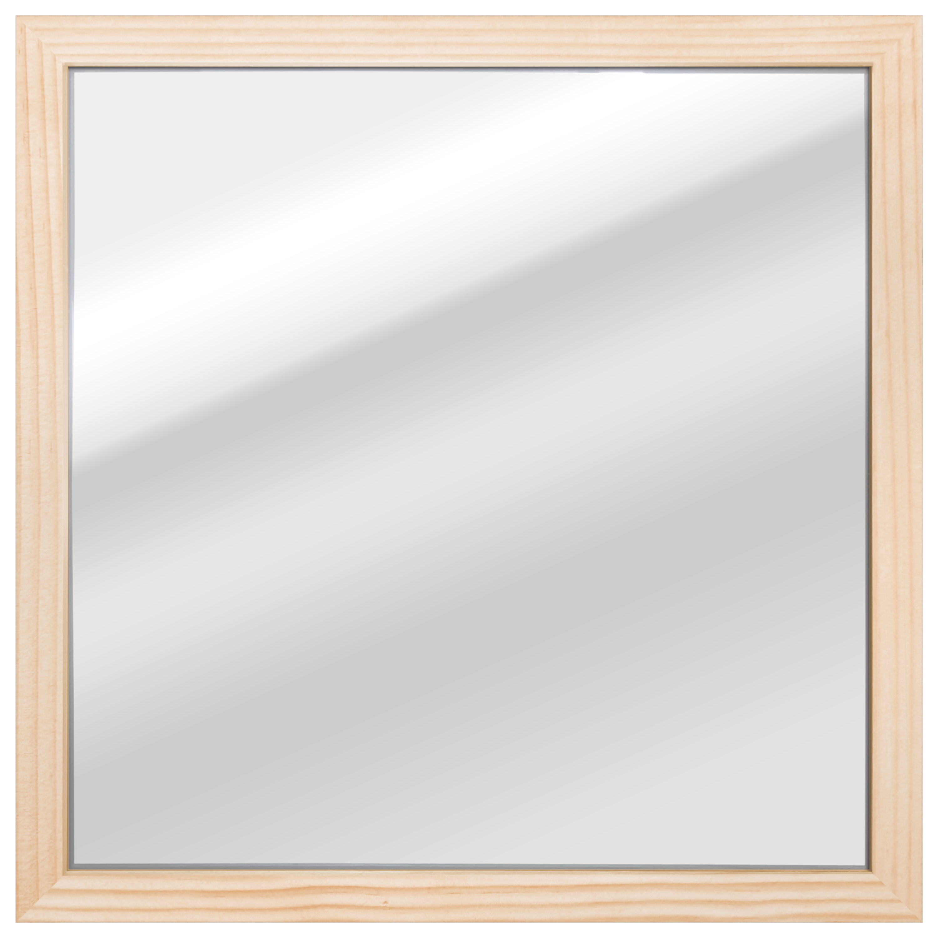 Lustro Natural Wood 30 x 30 cm Inspire