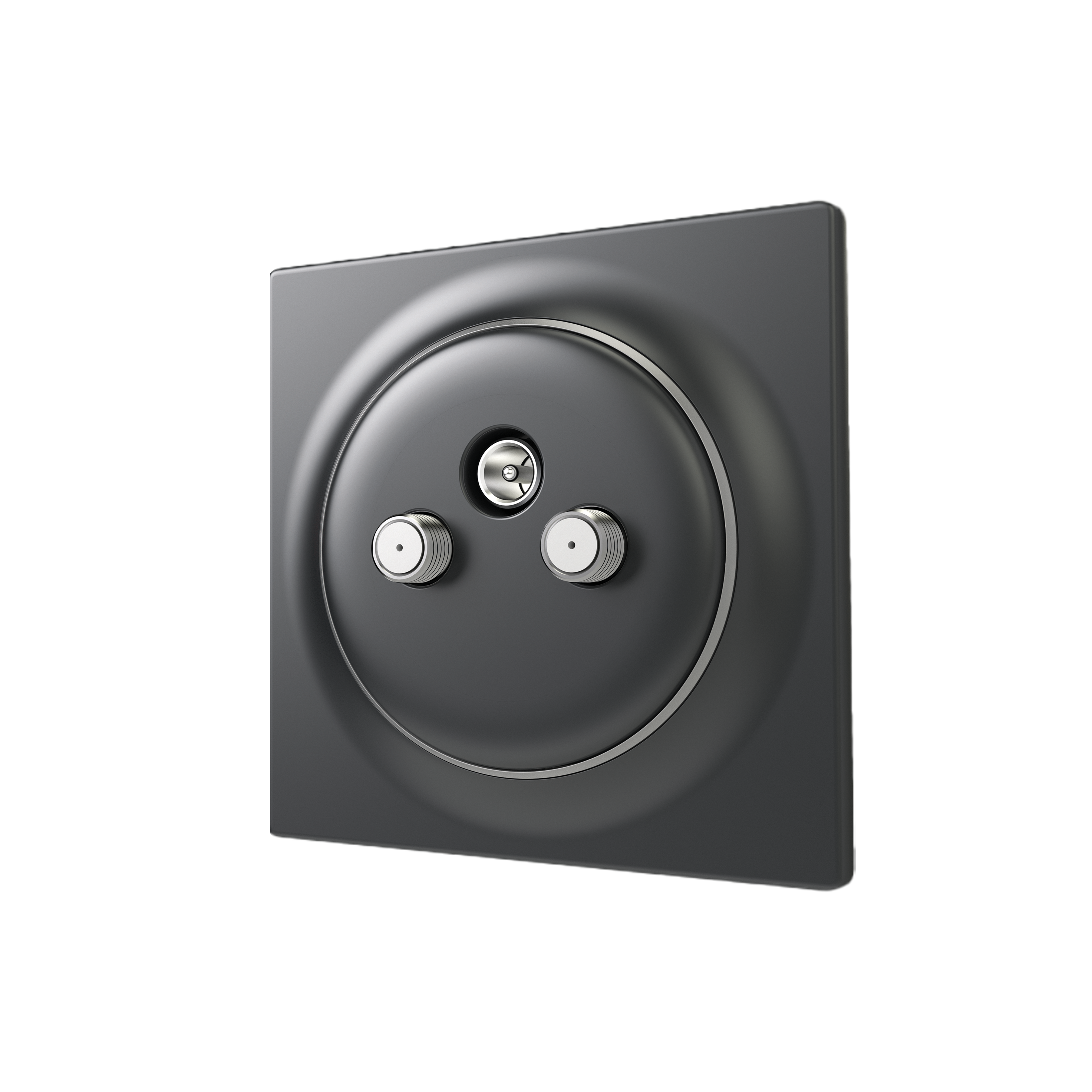 Gniazdo TV/SAT Antracyt FIBARO