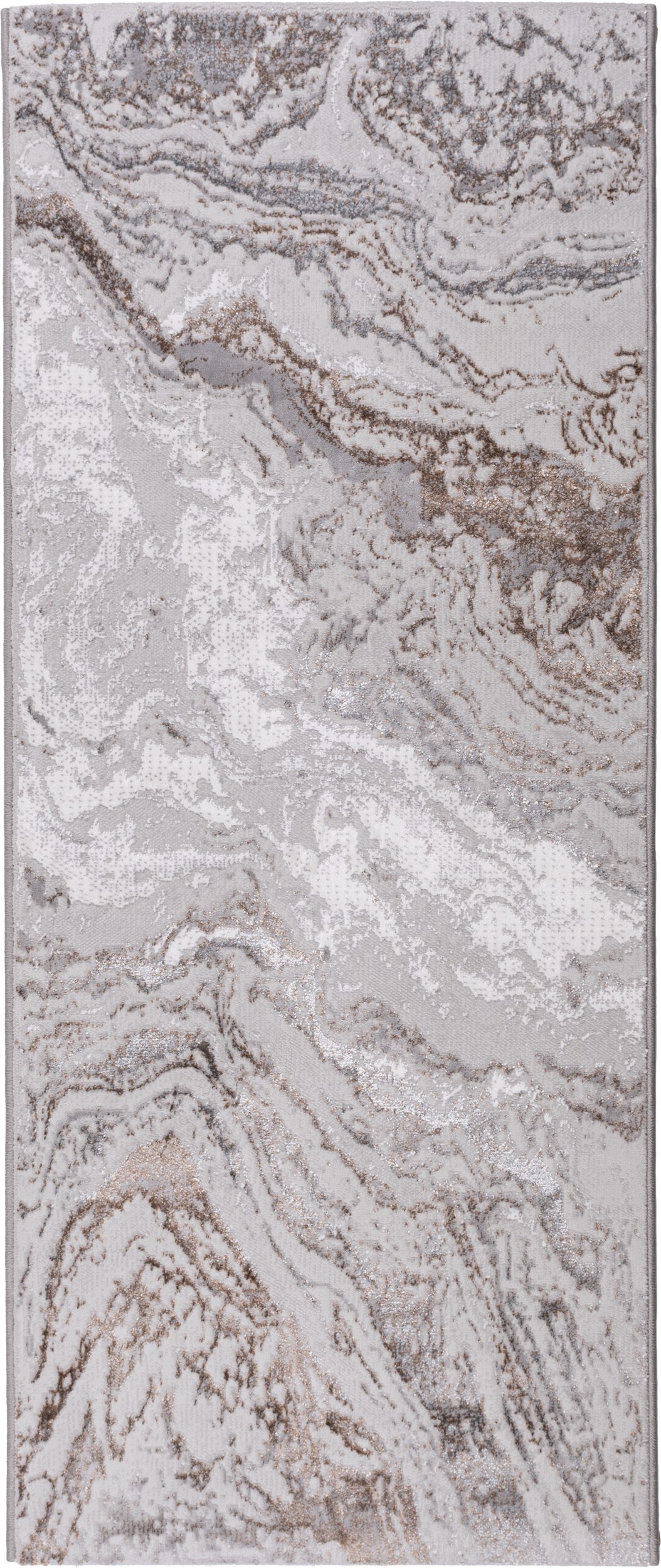 Chodnik dywanowy Century Marmur szary 67 x 160 cm